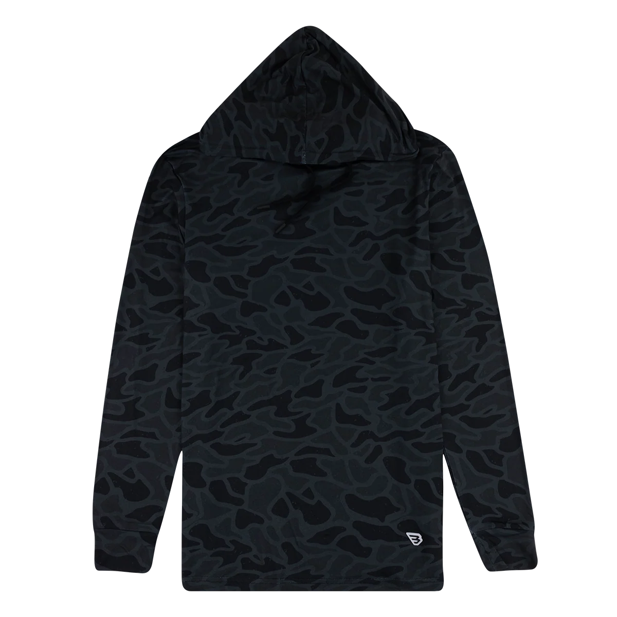 Burlebo Black Camo Performance Hoodie