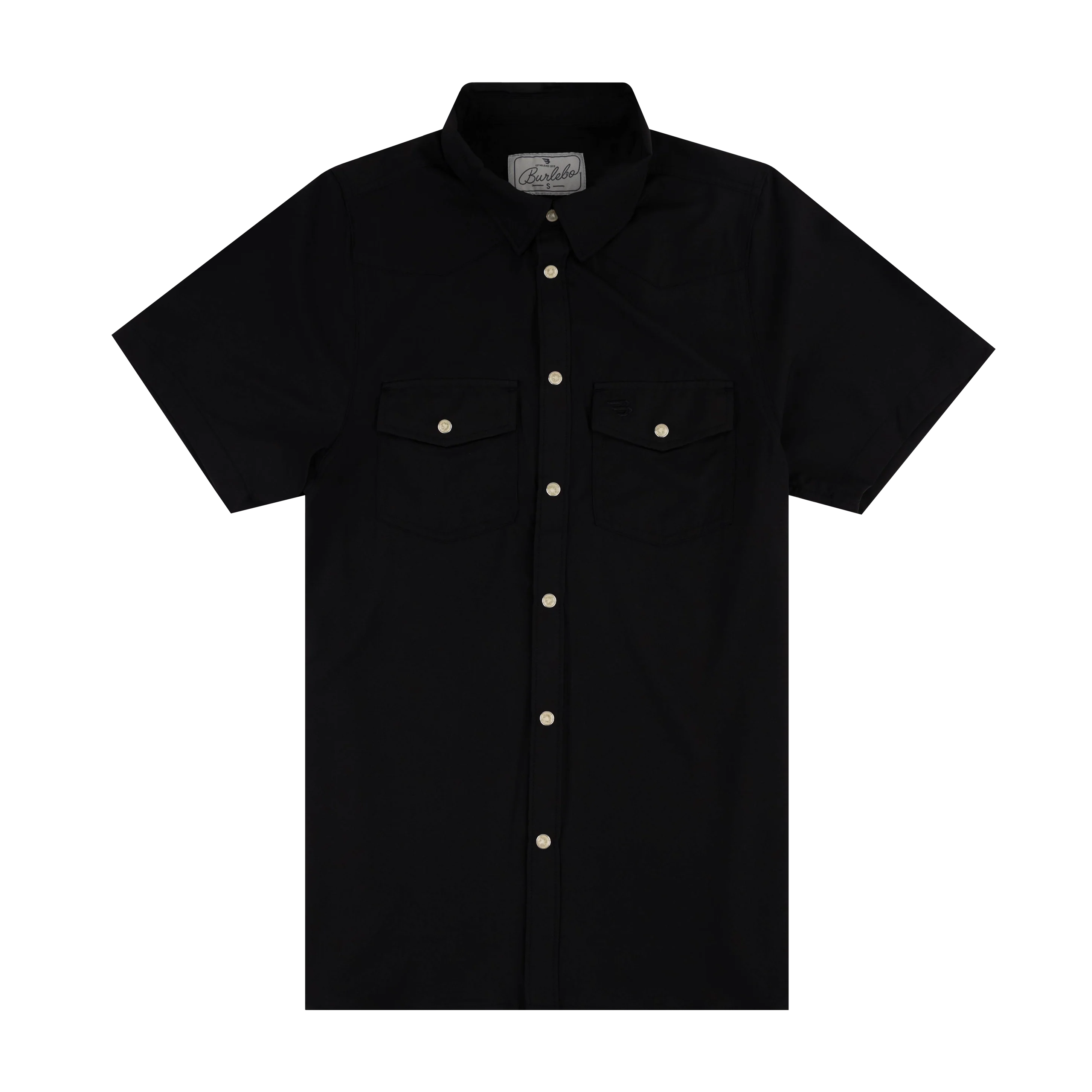Burlebo Performance Black Western Shirt