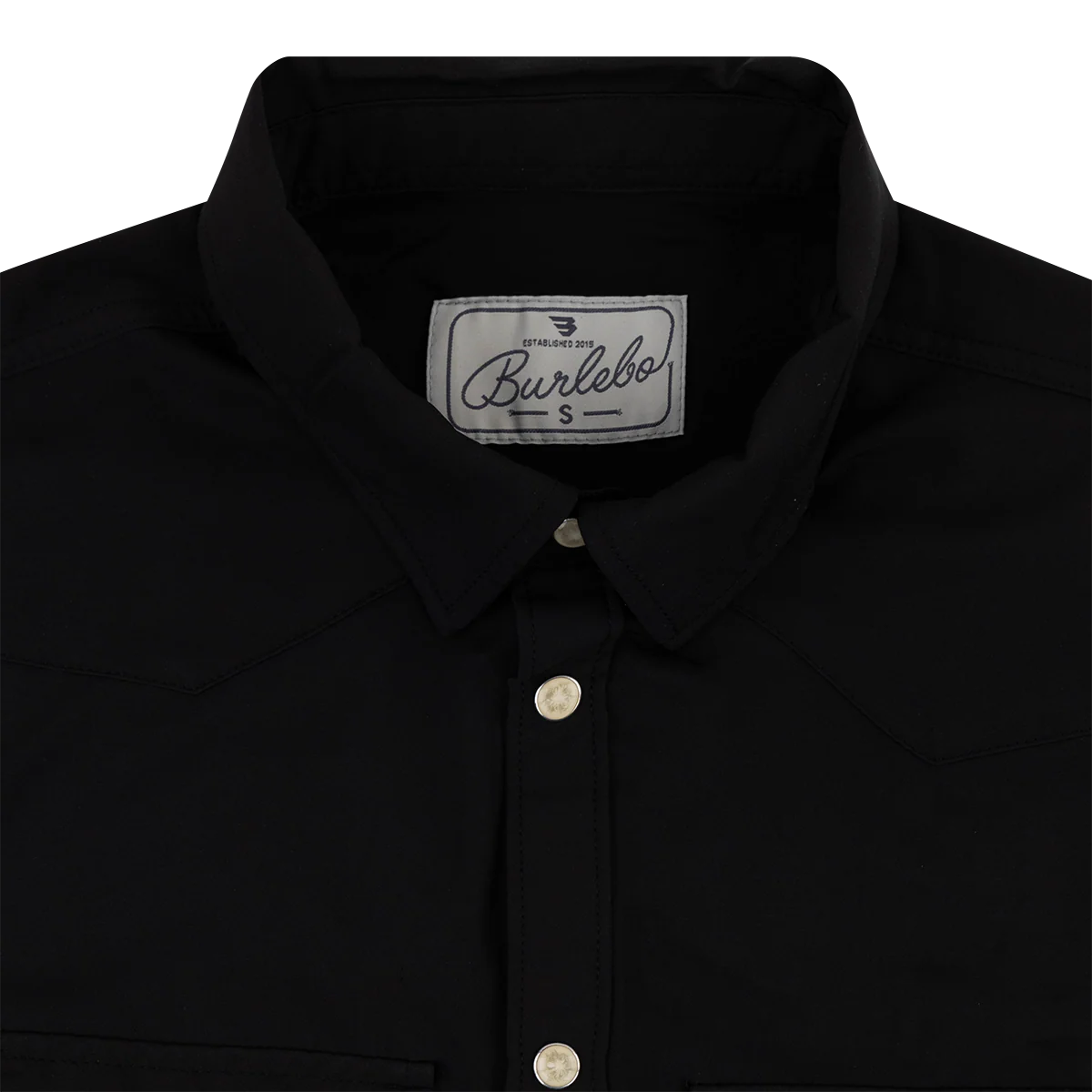 Burlebo Performance Black Western Shirt - Image 3