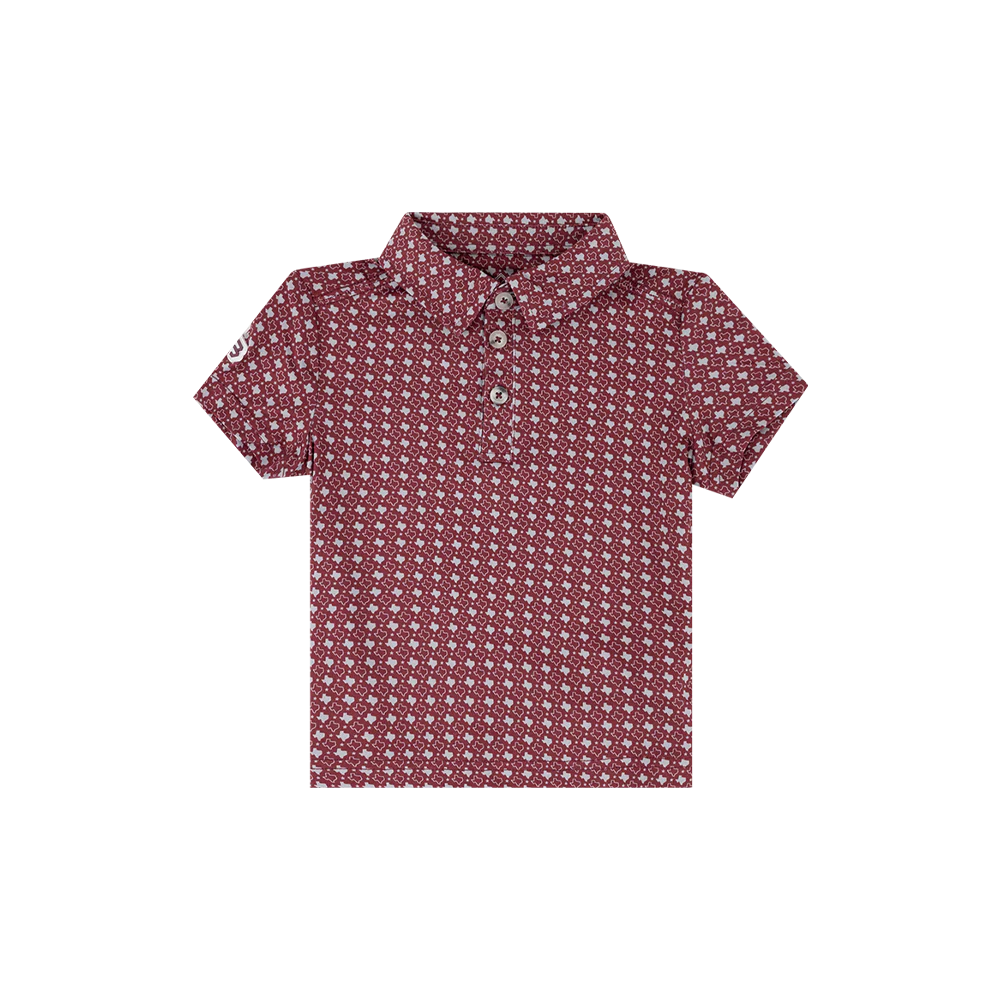 Burlebo Toddler Texas Performance Polo