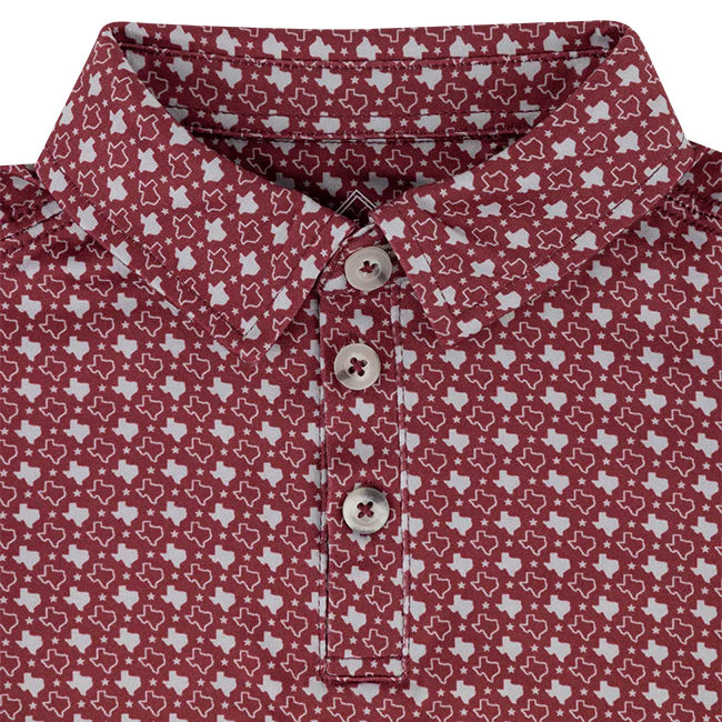 Burlebo Toddler Texas Performance Polo - Image 2