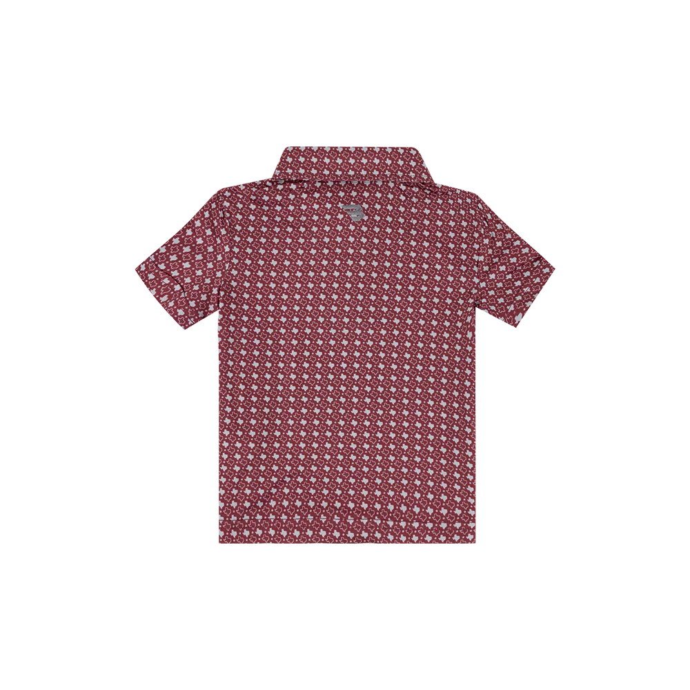Burlebo Toddler Texas Performance Polo - Image 3