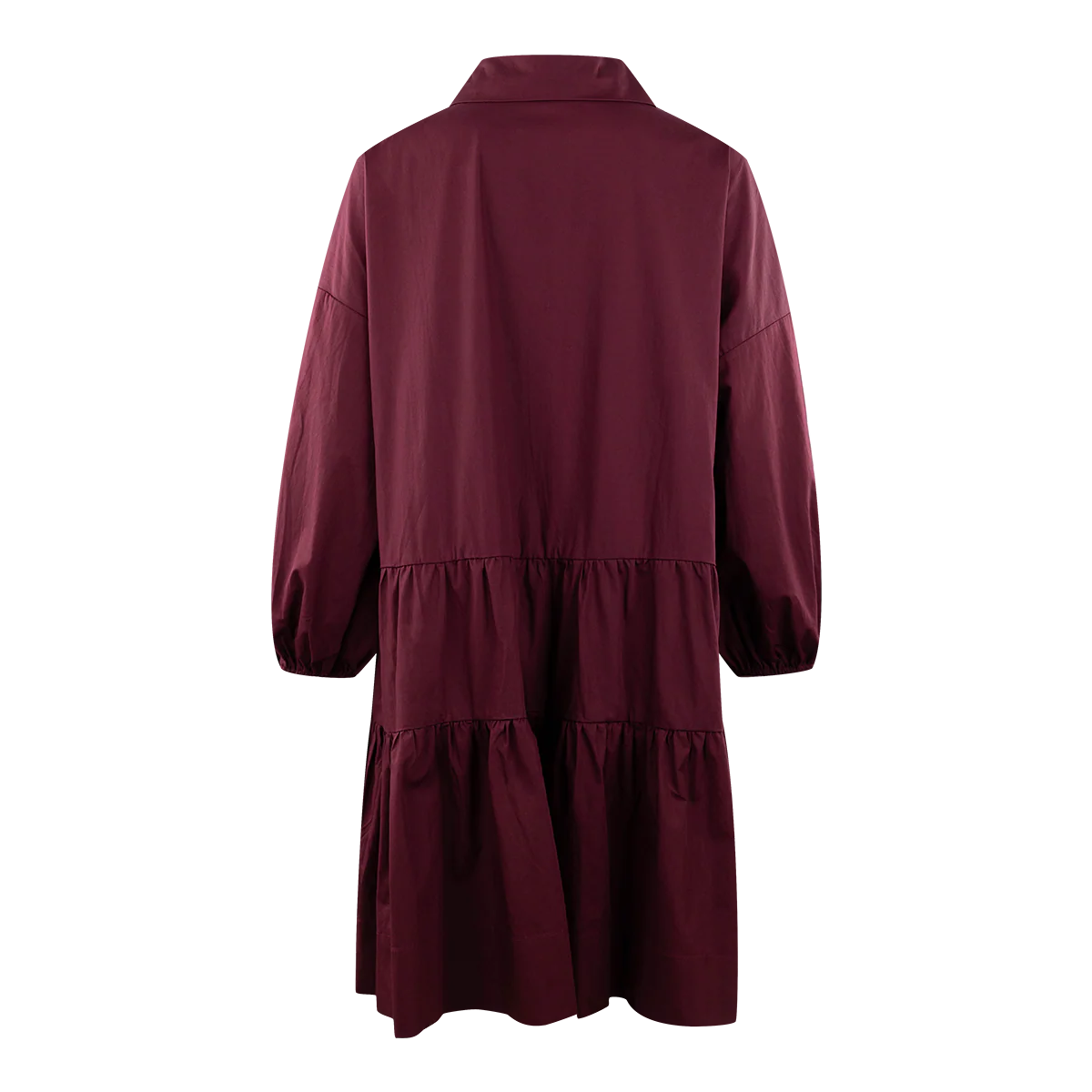 Button Down Front Tiered Dress - Image 3
