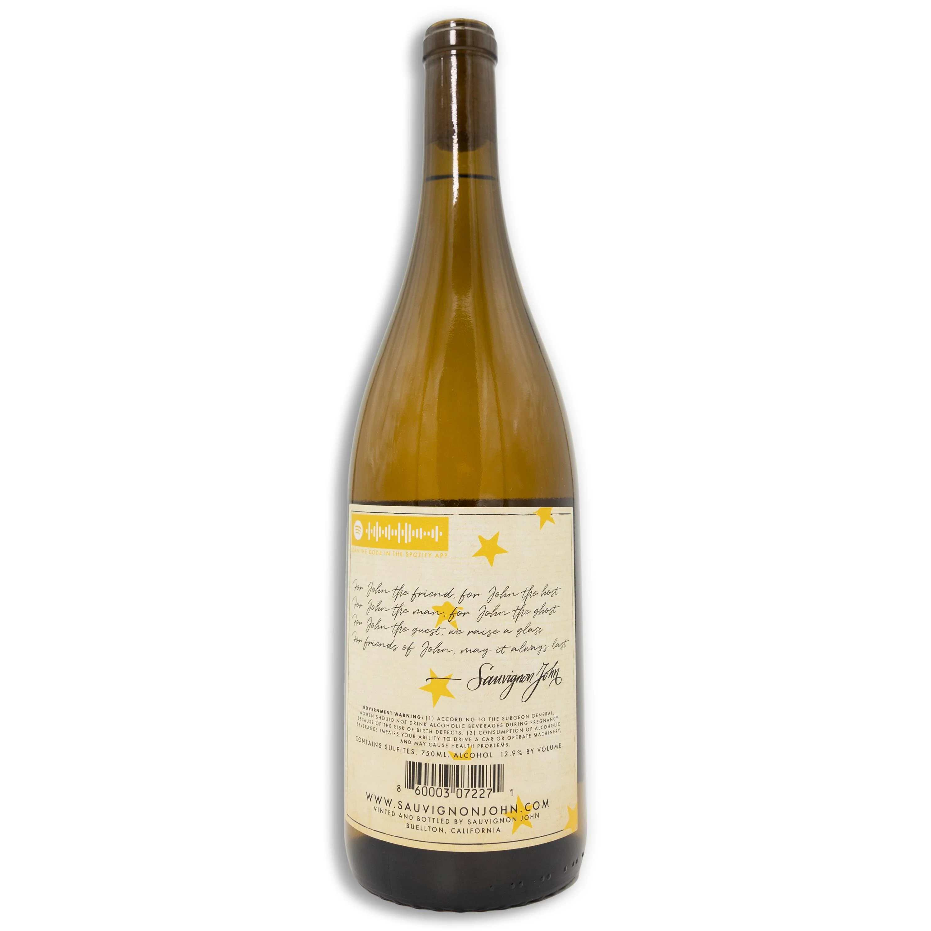Instore Pick Up Or Local Delivery Only: Sauvignon John Chardonnay Whit - Image 3