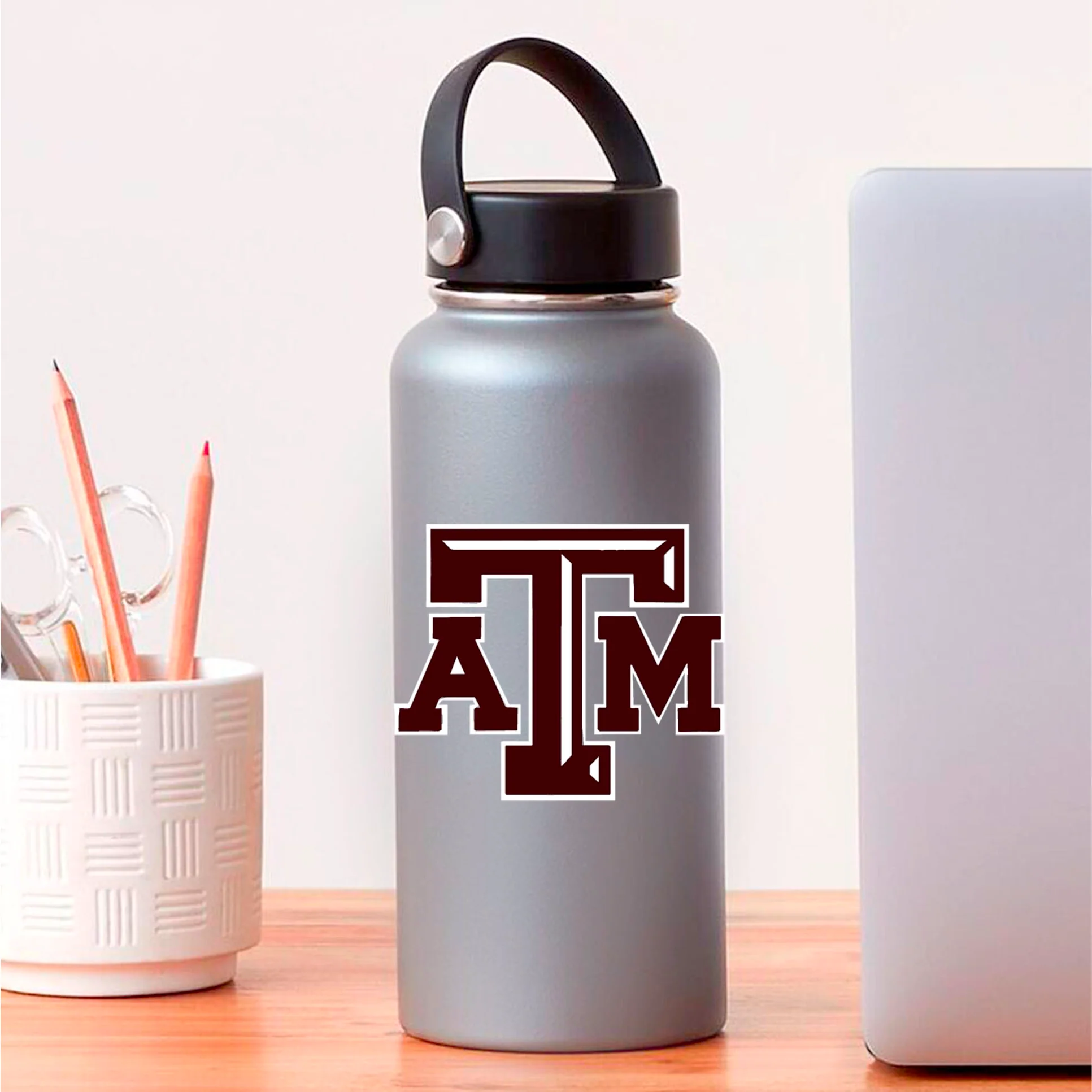 Texas A&M Chiseled Logo 3" Decal - Image 10
