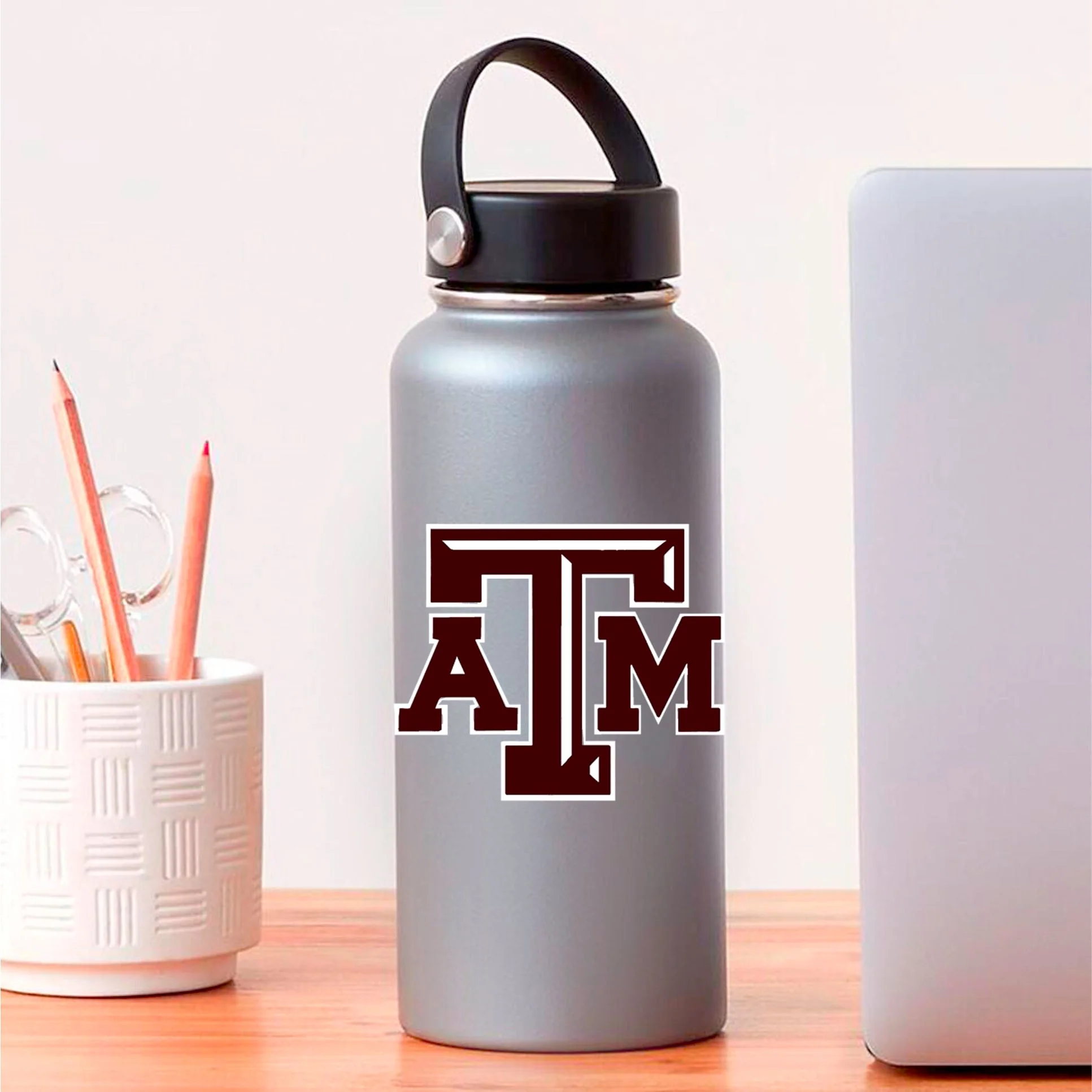 Texas A&M Chiseled Logo 3" Decal - Image 3