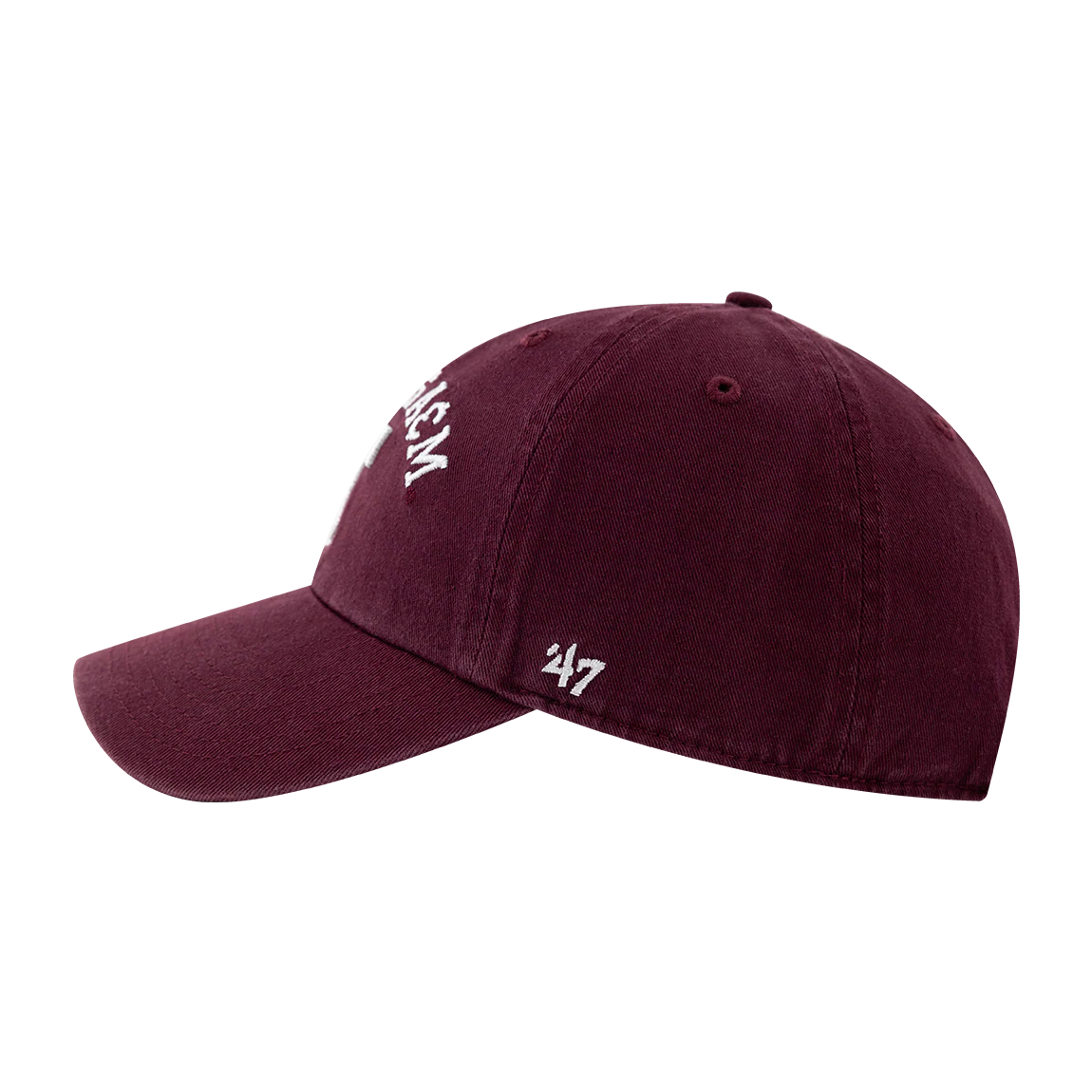 Texas A&M '47 Brand Classic Arch Block T Clean Up Cap - Image 4