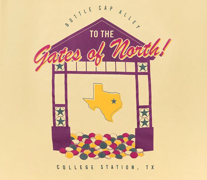 College Station Gates of North T-Shirt - Image 3