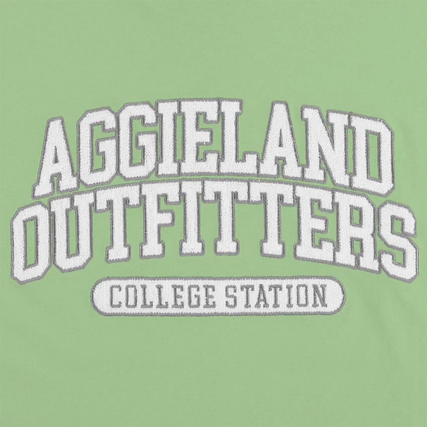 Collegiate Outfitters Arch Fabric T-Shirt - Jade Green - Image 2