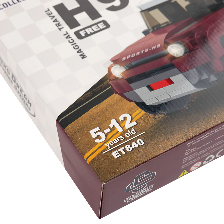 Collegiate Outfitters Building Blocks H9 Off - Road Vehicle - Image 9