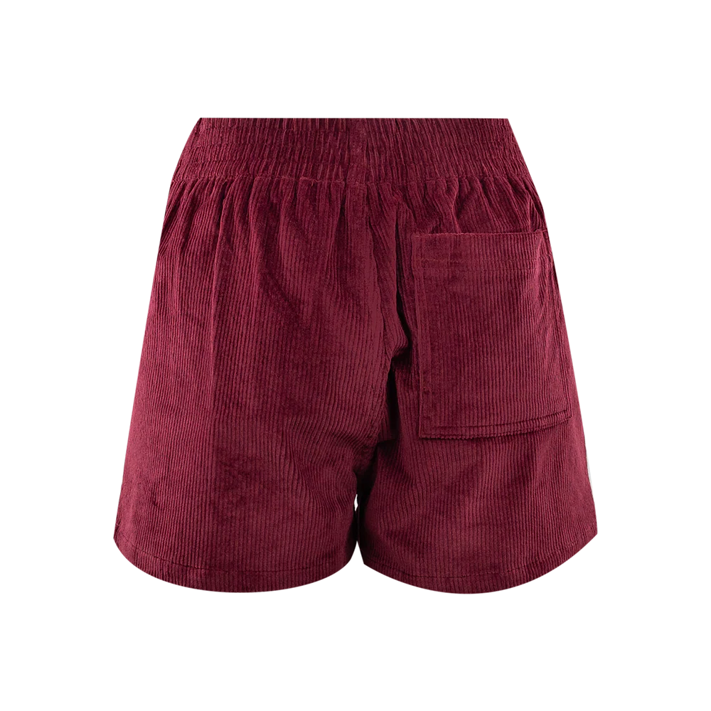 Collegiate Outfitters Corduroy Shorts - Maroon - Image 2