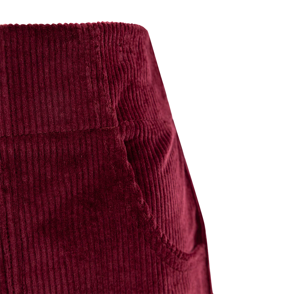 Collegiate Outfitters Corduroy Shorts - Maroon - Image 4