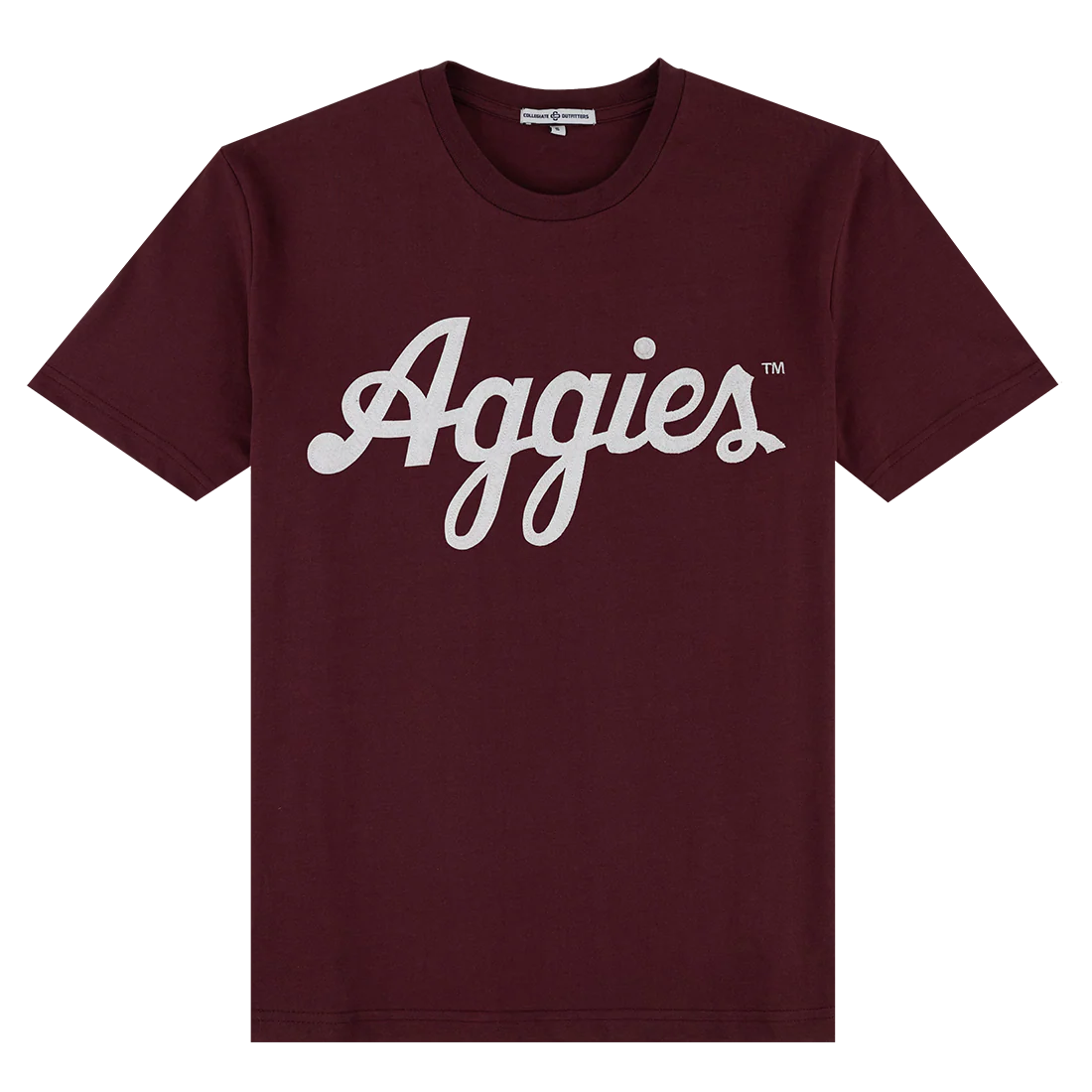 Collegiate Outfitters Felt Script Aggies T-Shirt