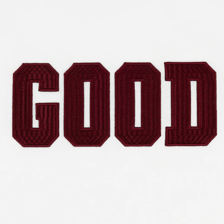 Collegiate Outfitters GOOD Embroidered T-Shirt - Image 3