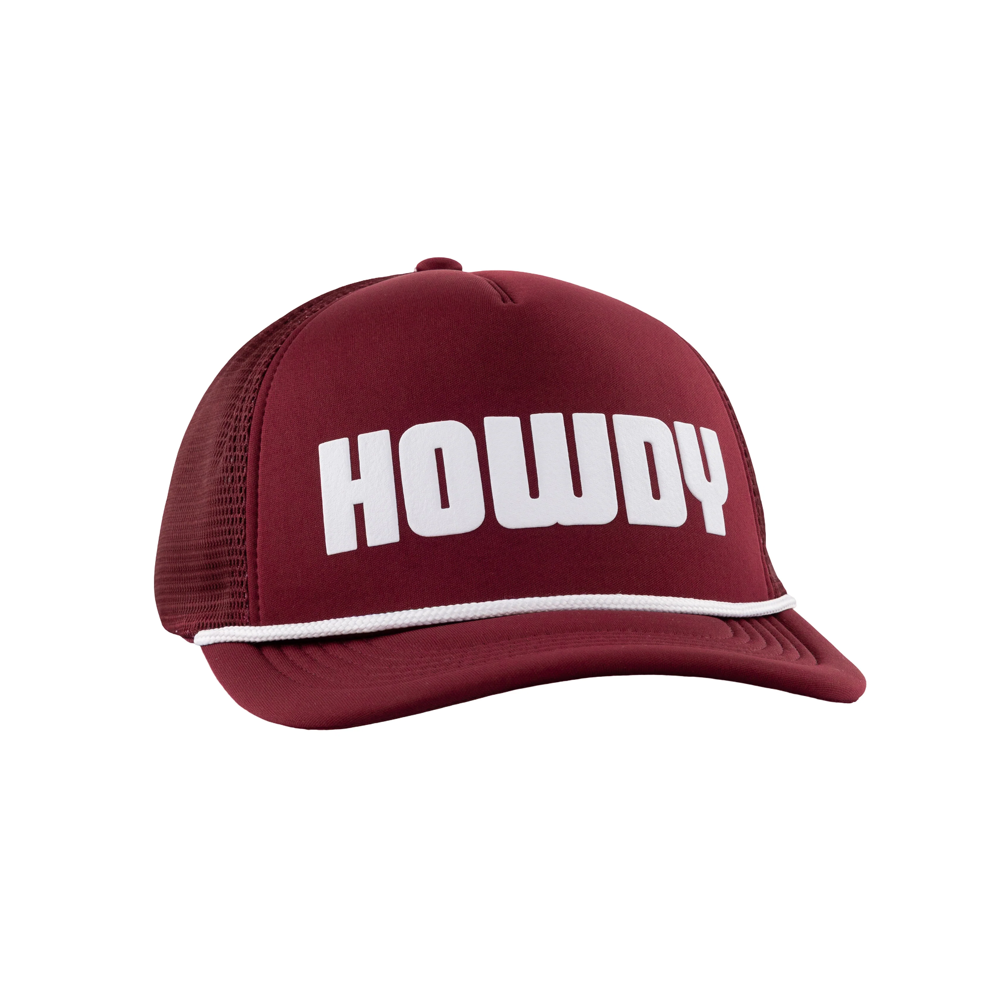 Collegiate Outfitters Howdy Foam Rope Trucker Hat - Image 32