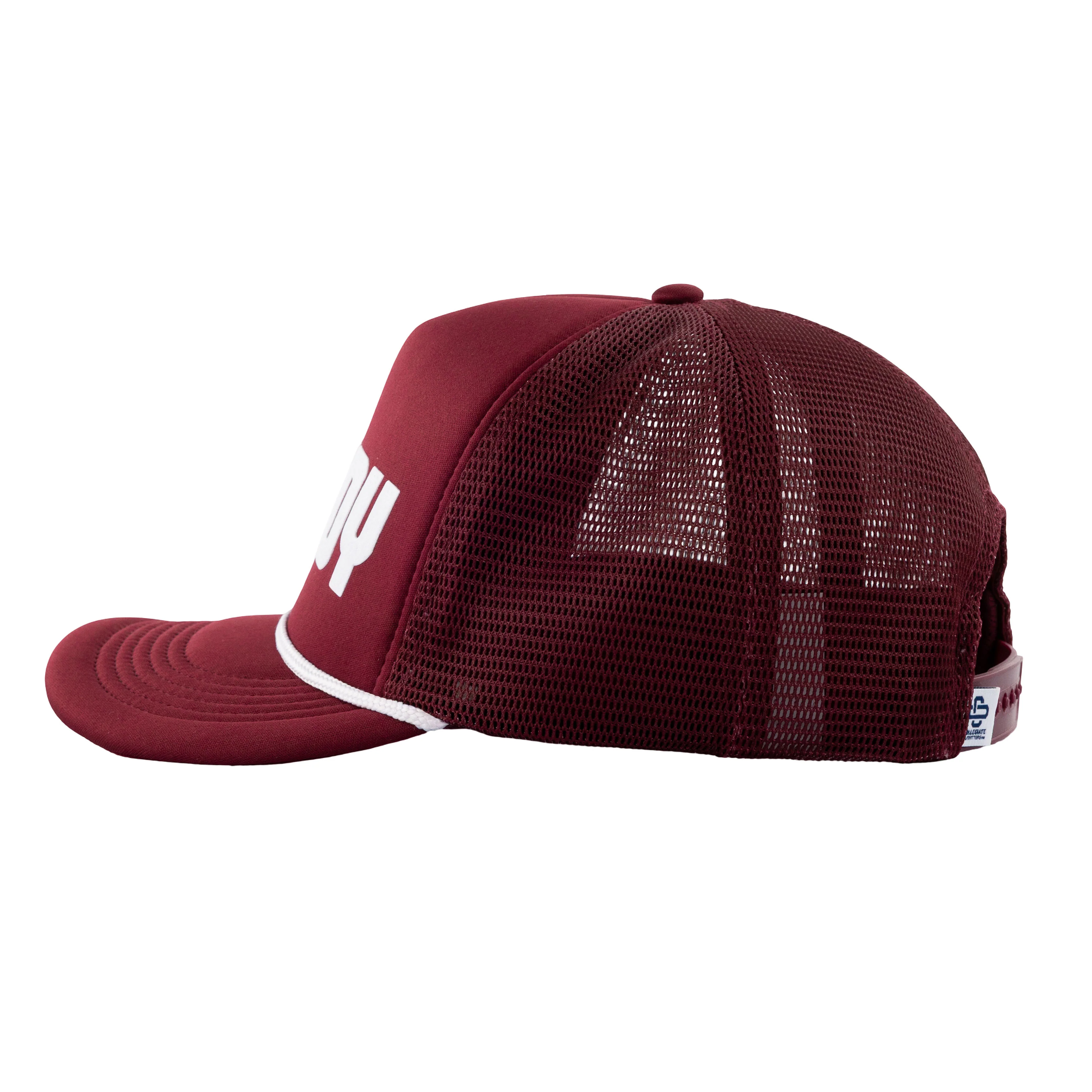 Collegiate Outfitters Howdy Foam Rope Trucker Hat - Image 8