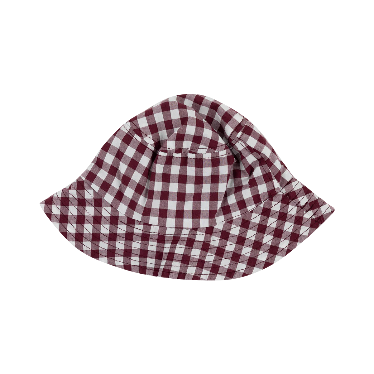 Collegiate Outfitters Infant Girls Plaid Set - Maroon - Image 5