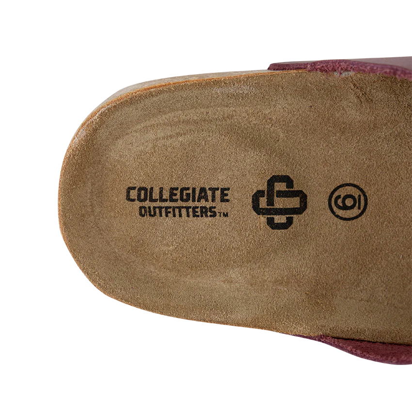 Collegiate Outfitters Maroon Sandals - Image 5
