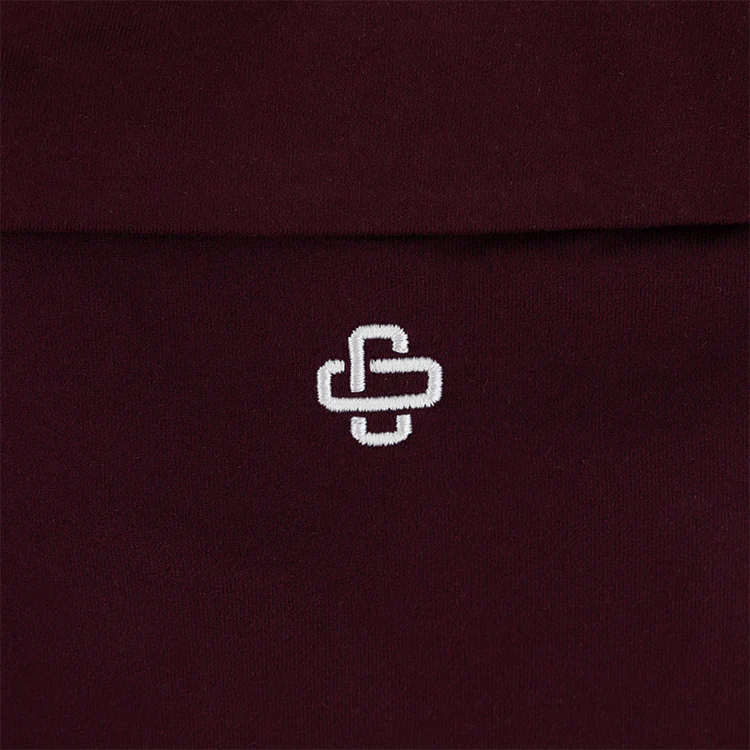 Collegiate Outfitters Maroon Womens V Neck Polo - Image 5