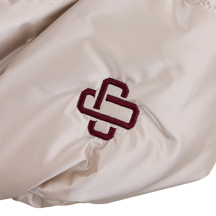 Collegiate Outfitters Metallic Winter Puff Cropped Vest - Image 8