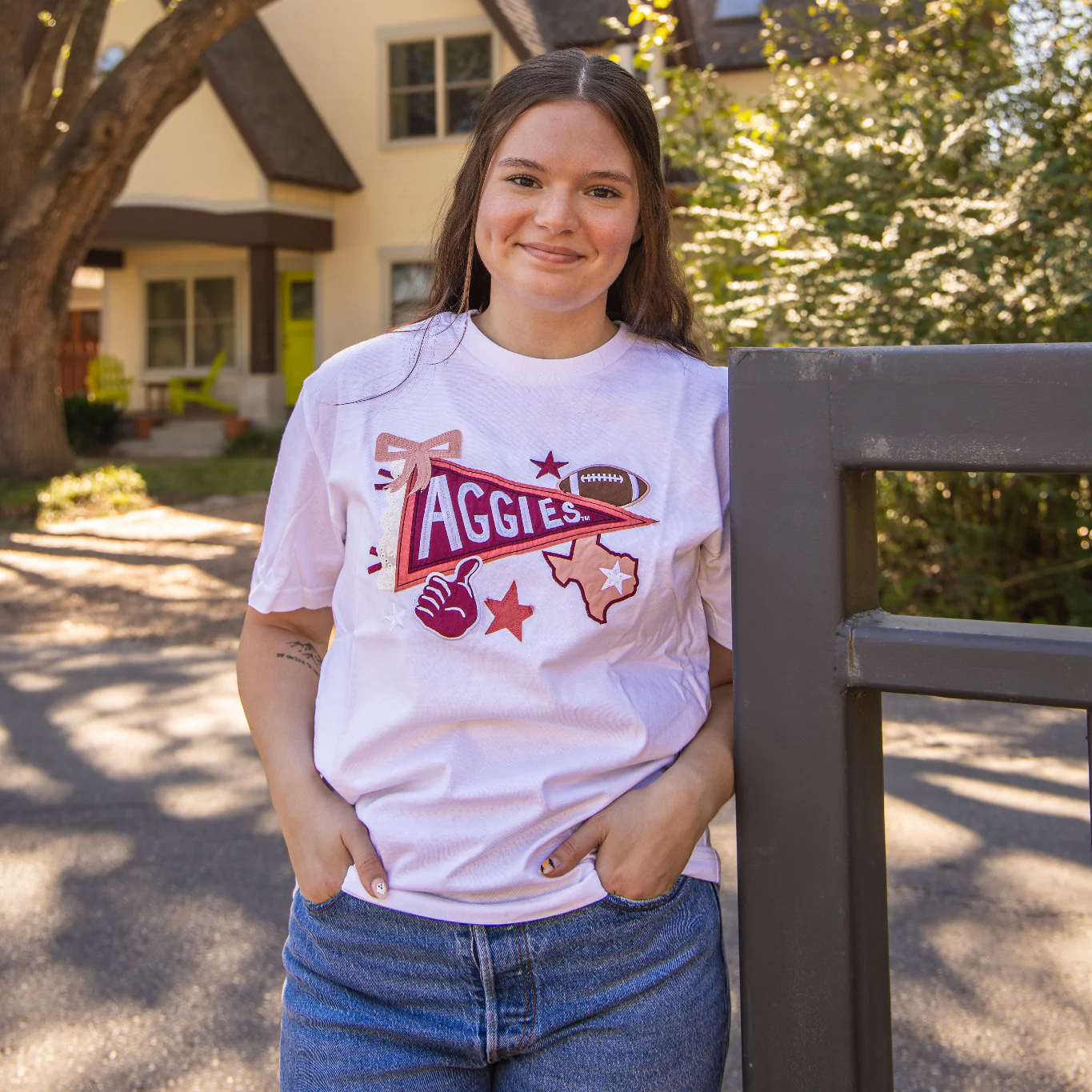 Collegiate Outfitters Pennant Aggies T-Shirt - Image 2