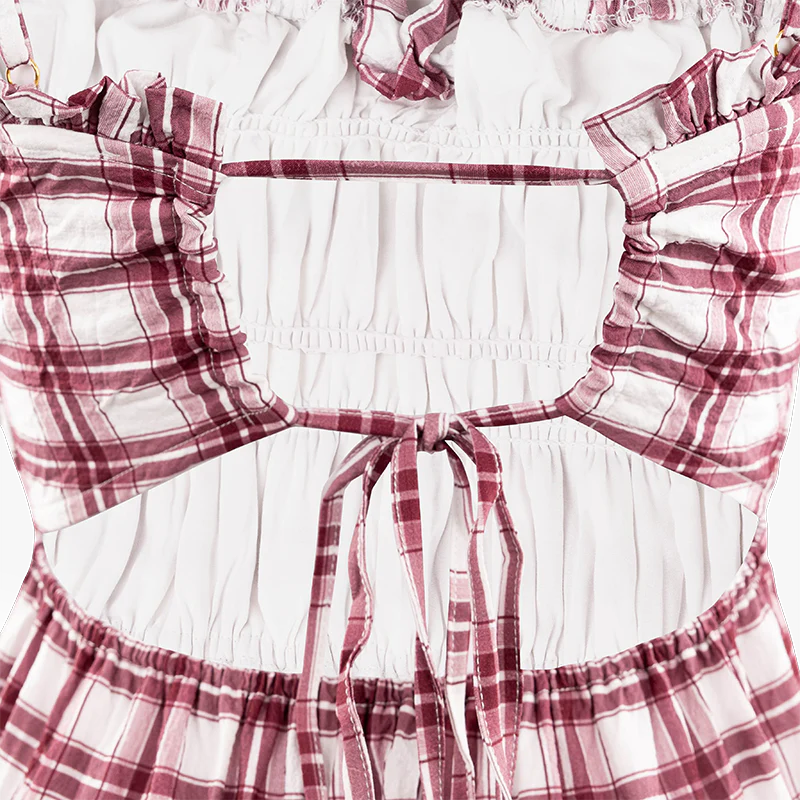Collegiate Outfitters Plaid Windowpane Dress - Image 5