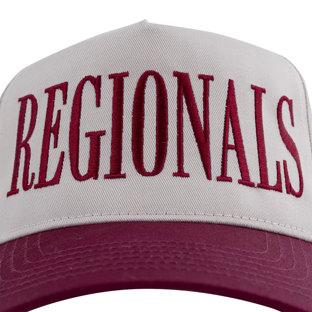 Collegiate Outfitters Regionals Snapback Hat - Maroon - Image 2