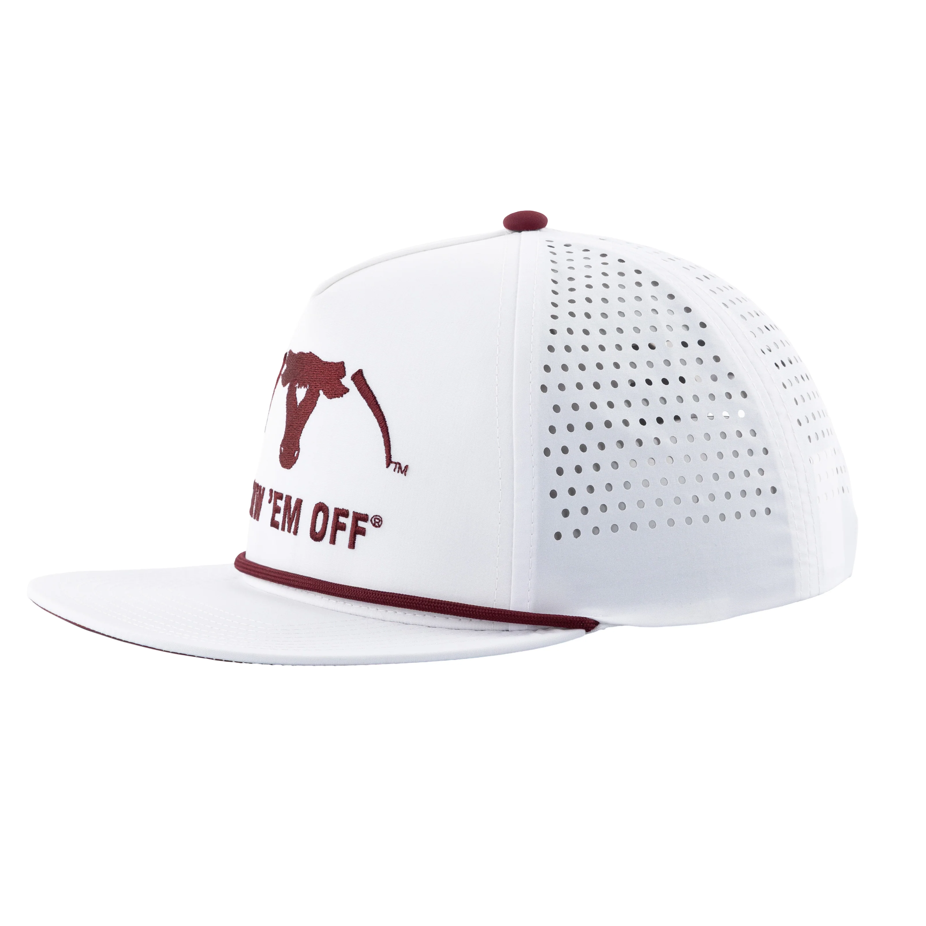 Collegiate Outfitters Saw 'Em Off High Crown Hat - Image 4