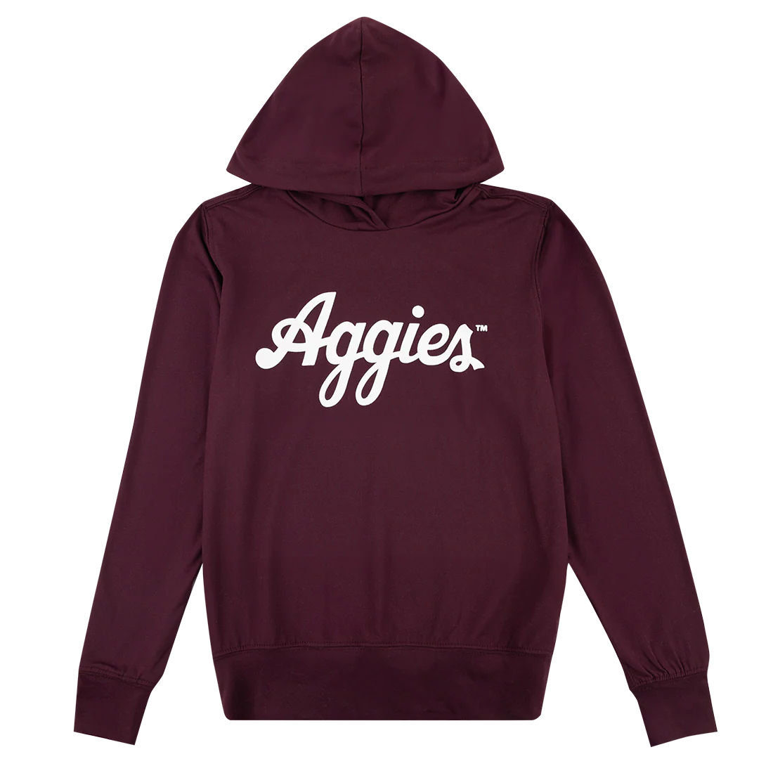 Collegiate Outfitters Script Aggies Youth T-Shirt Hoodie