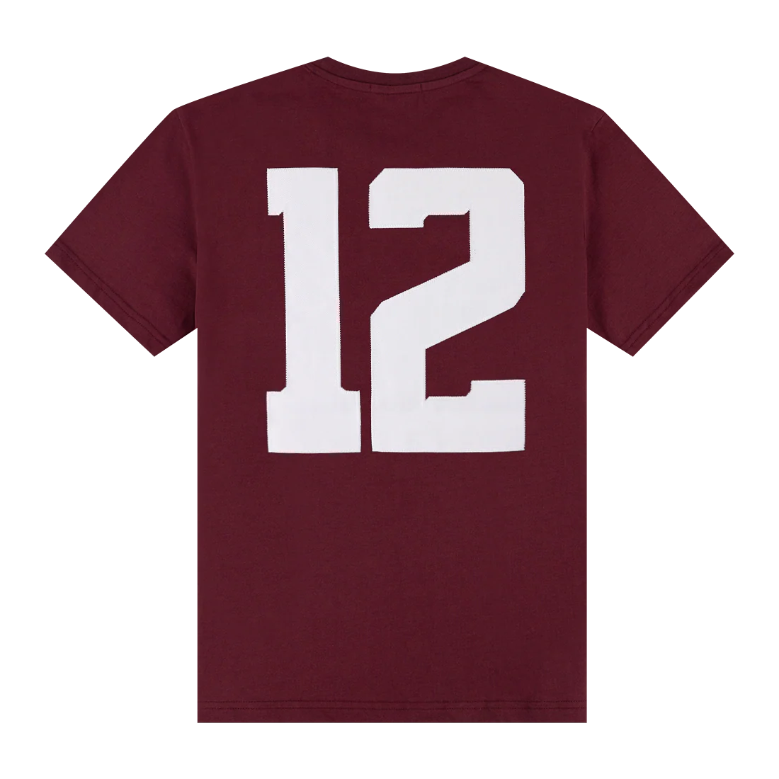 Collegiate Outfitters Texas A&M Fabric Letters Maroon Jersey Tee - Image 4