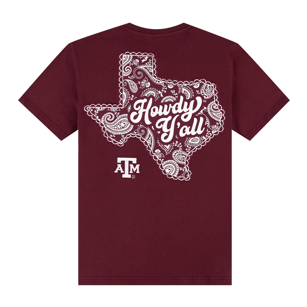 Collegiate Outfitters Texas Howdy Y'all T-Shirt - Image 3