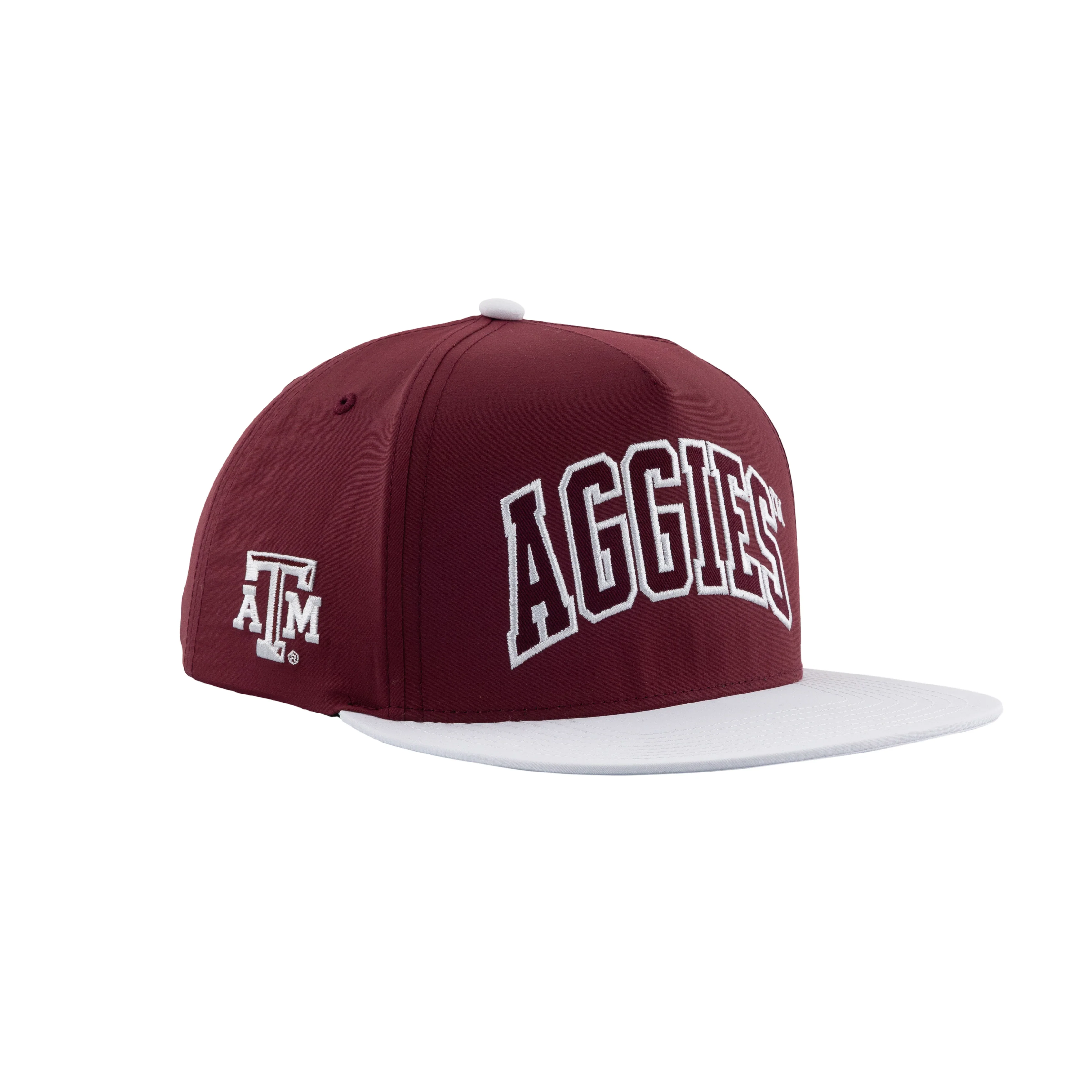 Collegiate Outfitters Youth Varsity Letters Maroon Flat Bill Hat - Image 30