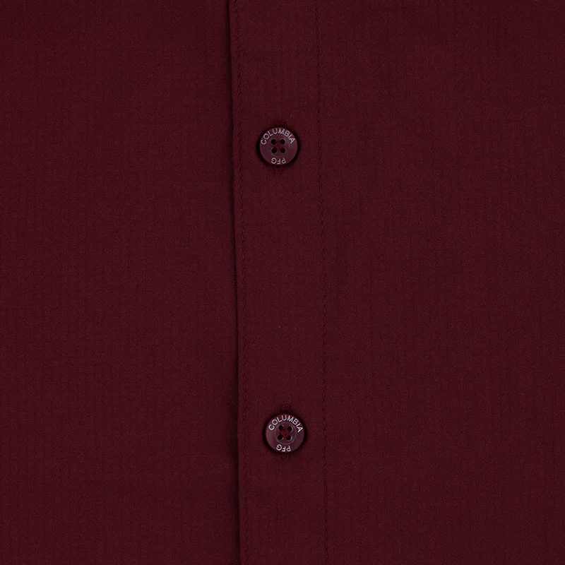 Texas A&M Columbia Tamiami Short Sleeve Maroon Fishing Shirt - Image 4