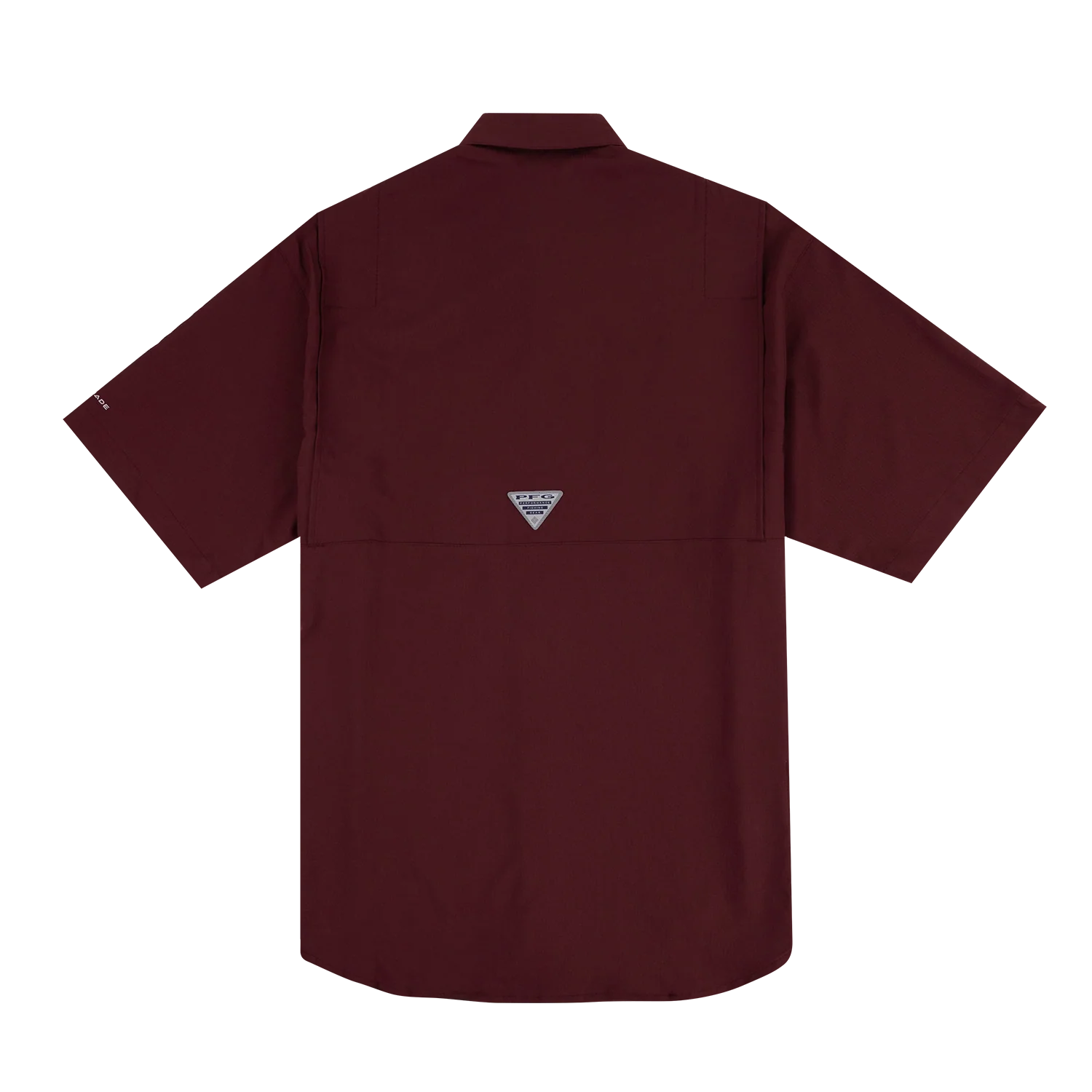Texas A&M Columbia Tamiami Short Sleeve Maroon Fishing Shirt - Image 6