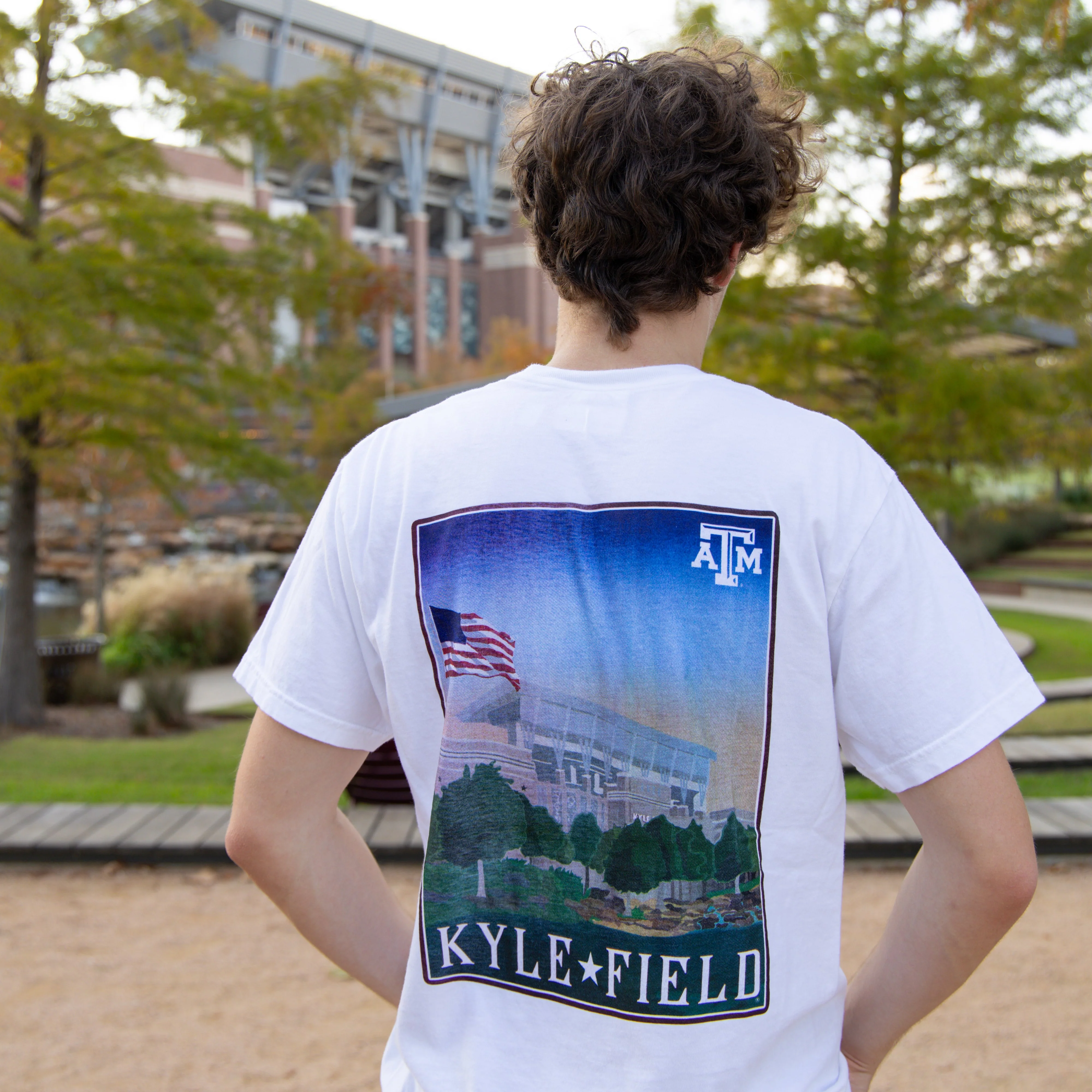 Comfort Colors Kyle Field Sunset T-Shirt - Image 2