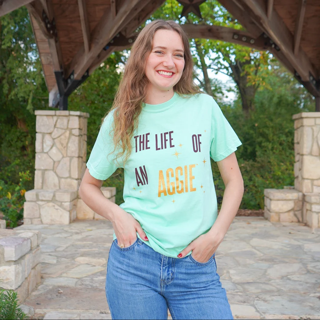 Comfort Colors Life of an Aggie T-Shirt - Image 2