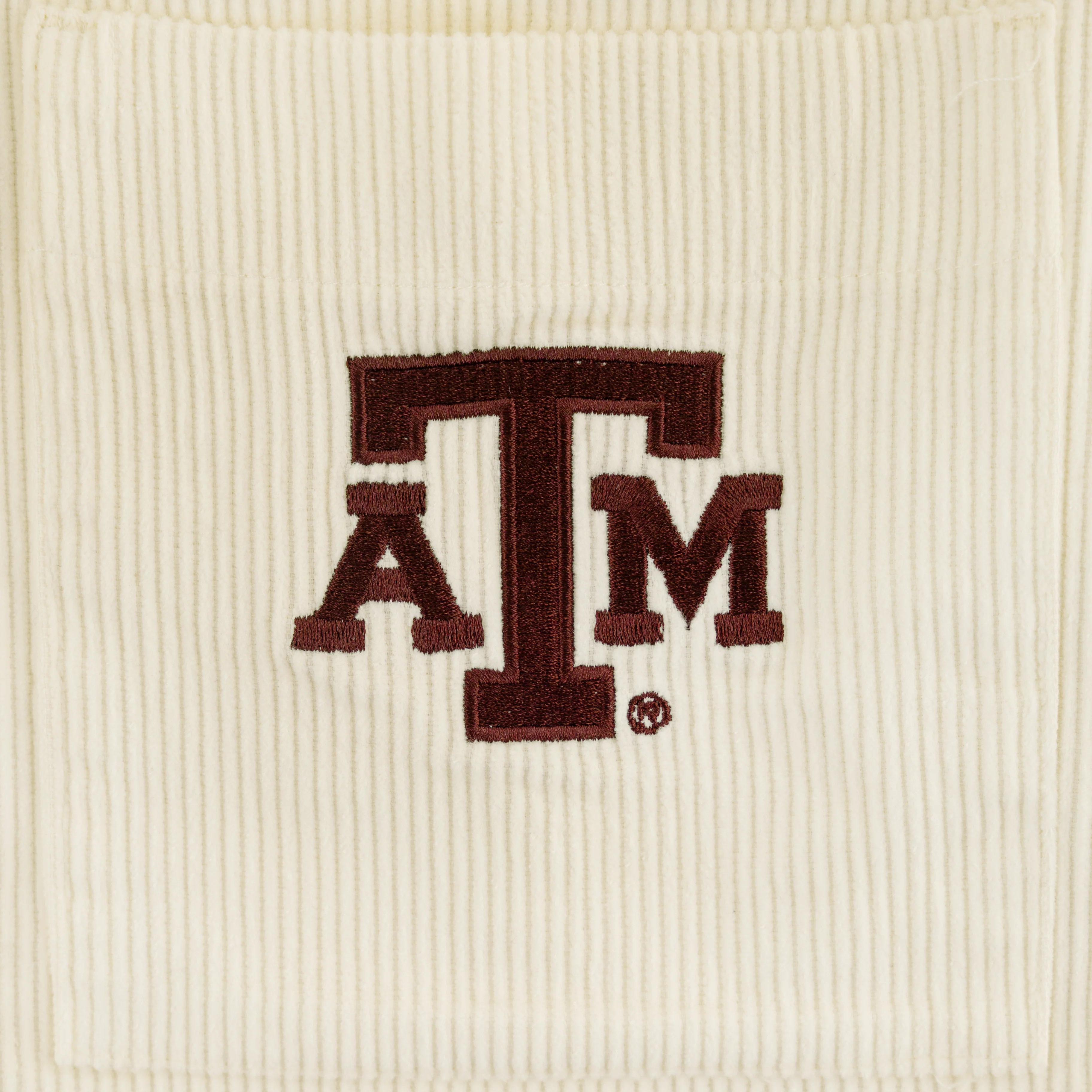 Texas A&M Hype & Vice Cropped Corded Jacket - Image 3