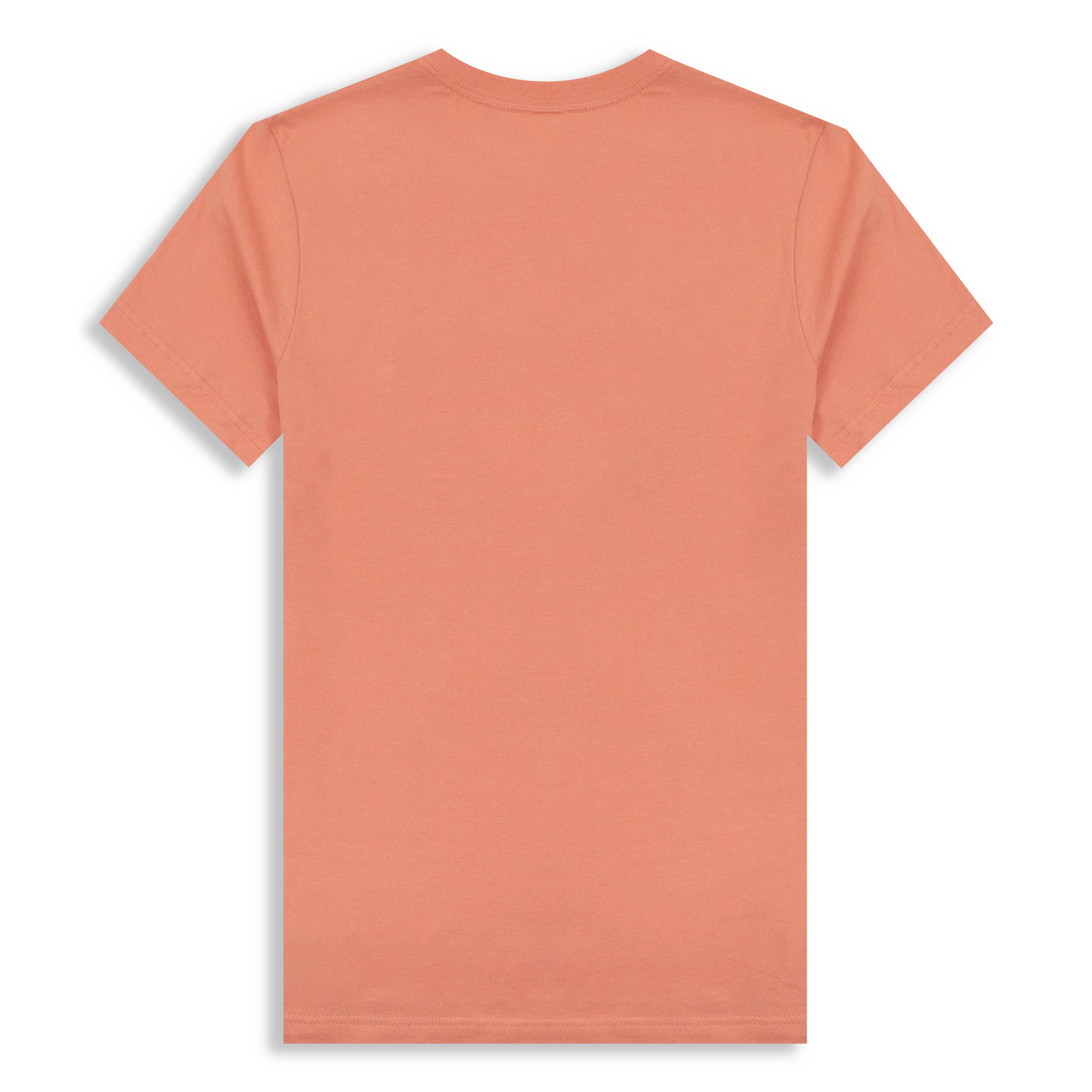 CSTX Cow Print Howdy Dammit Sunset Orange T-Shirt - Image 4