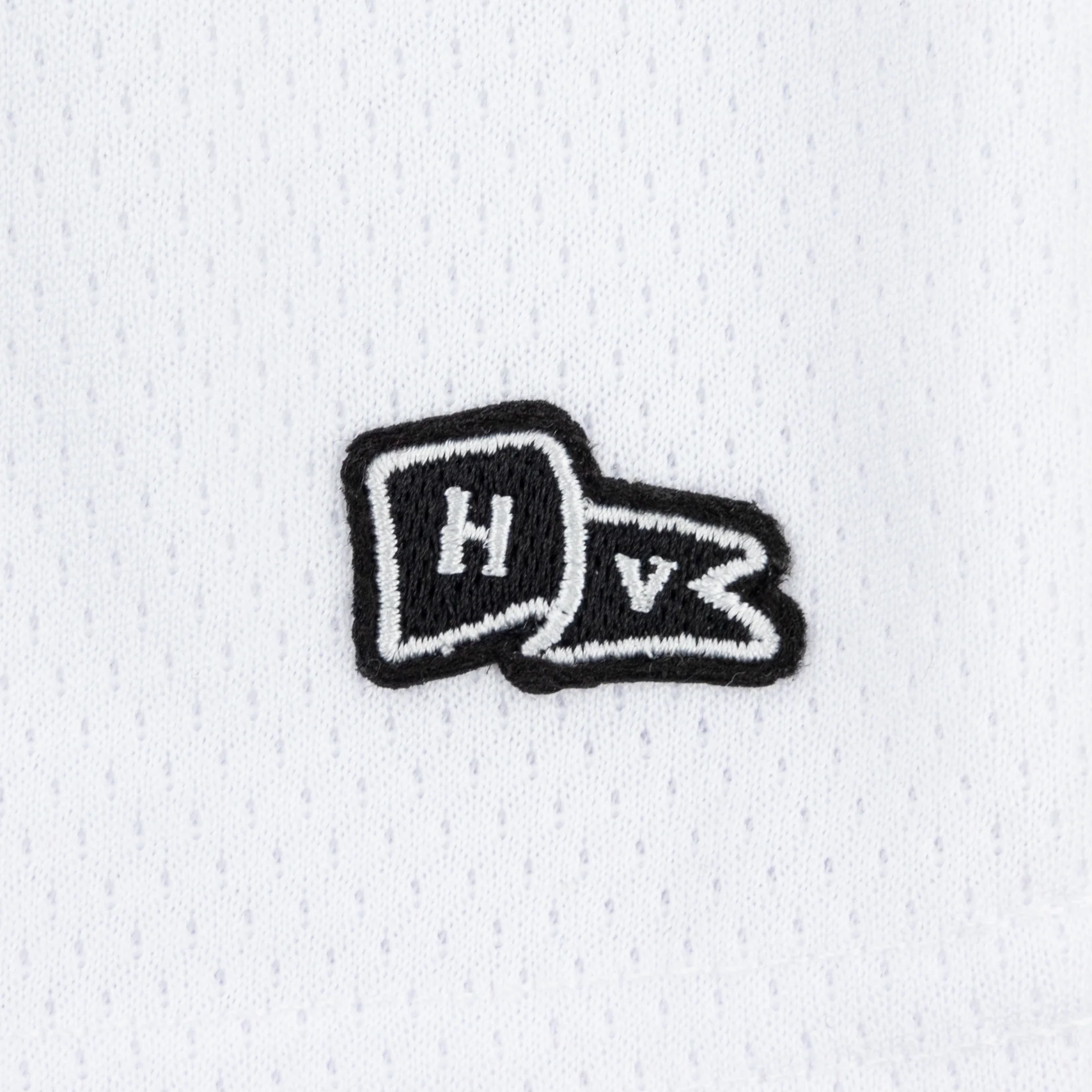 Aggies Hype & Vice White Cropped Basketball Jersey - Image 5