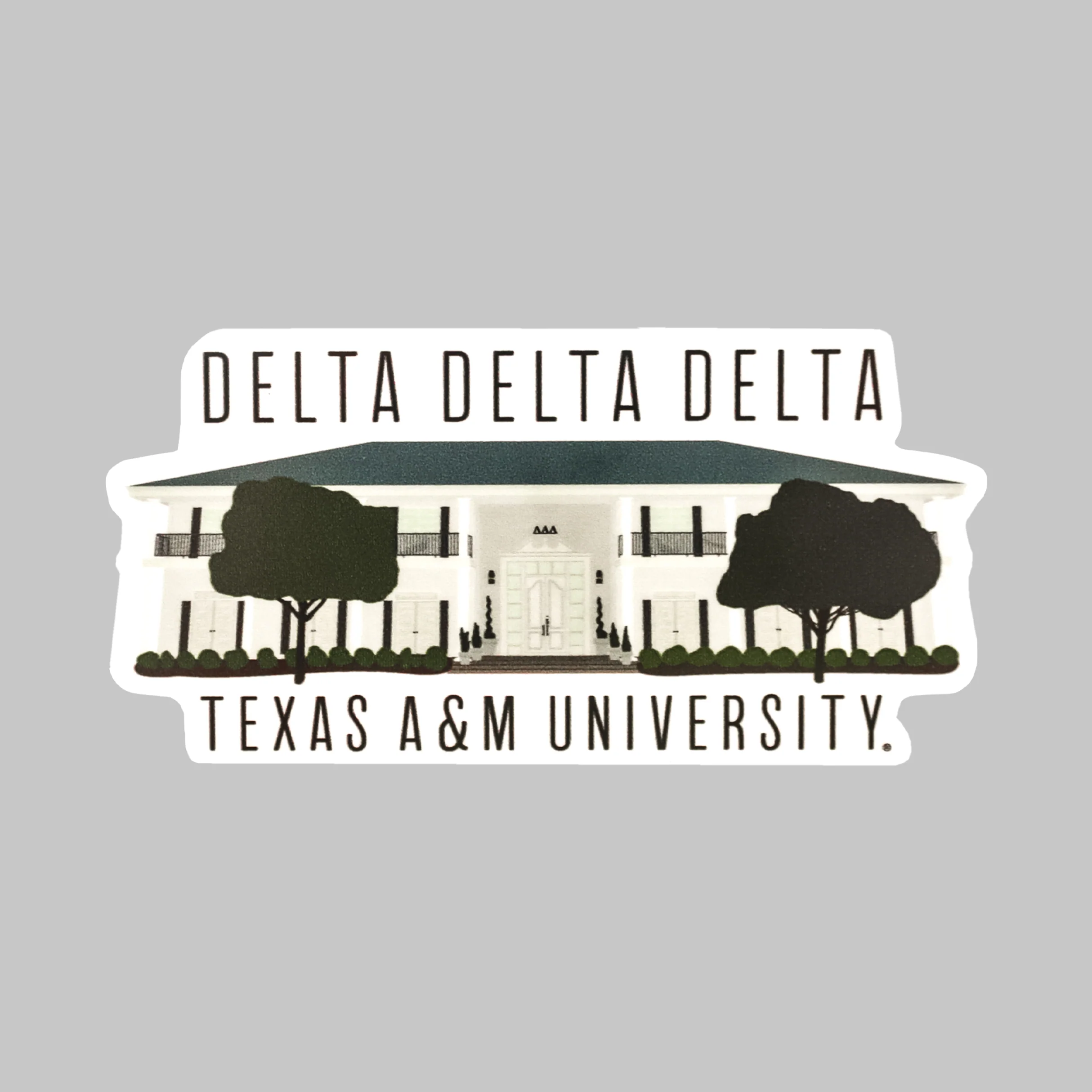 Texas A&M Delta Delta Delta Dizzler Sticker - Image 4