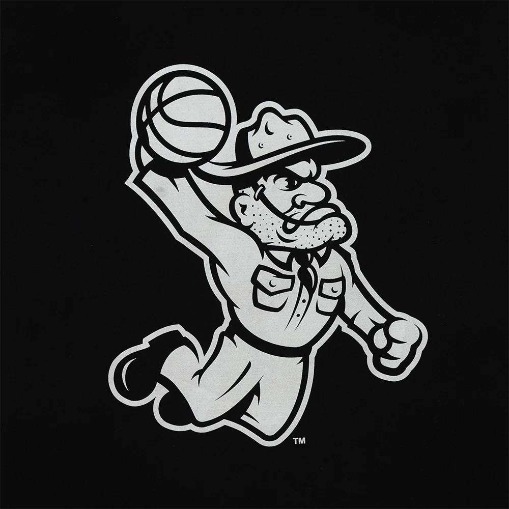 Dunking Ol' Sarge Black Tee - Image 3