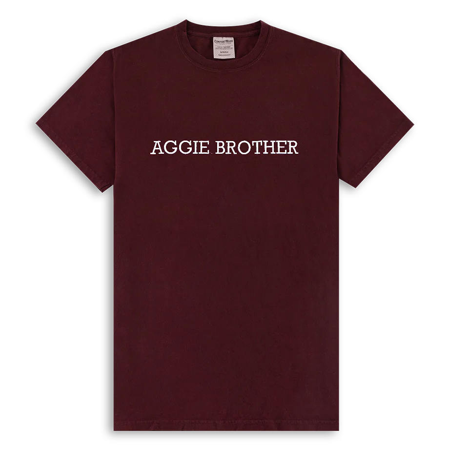 Embroidered Aggie Brother T-Shirt
