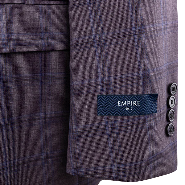Empire Super 130's Maroon Wool Blazer - Image 5
