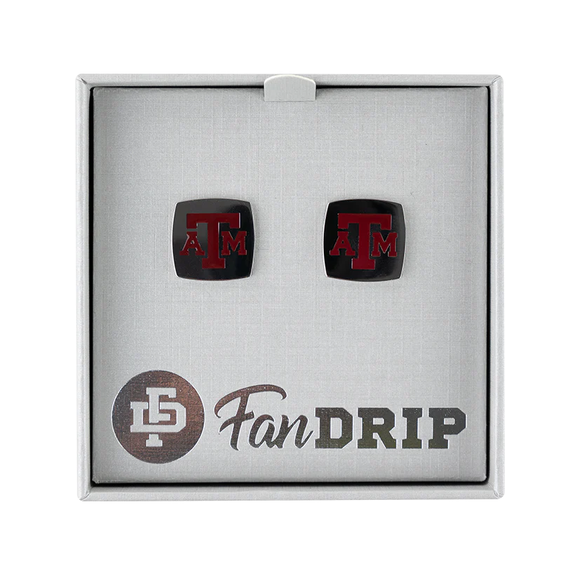 Enamel Square ATM Cufflinks - Image 2