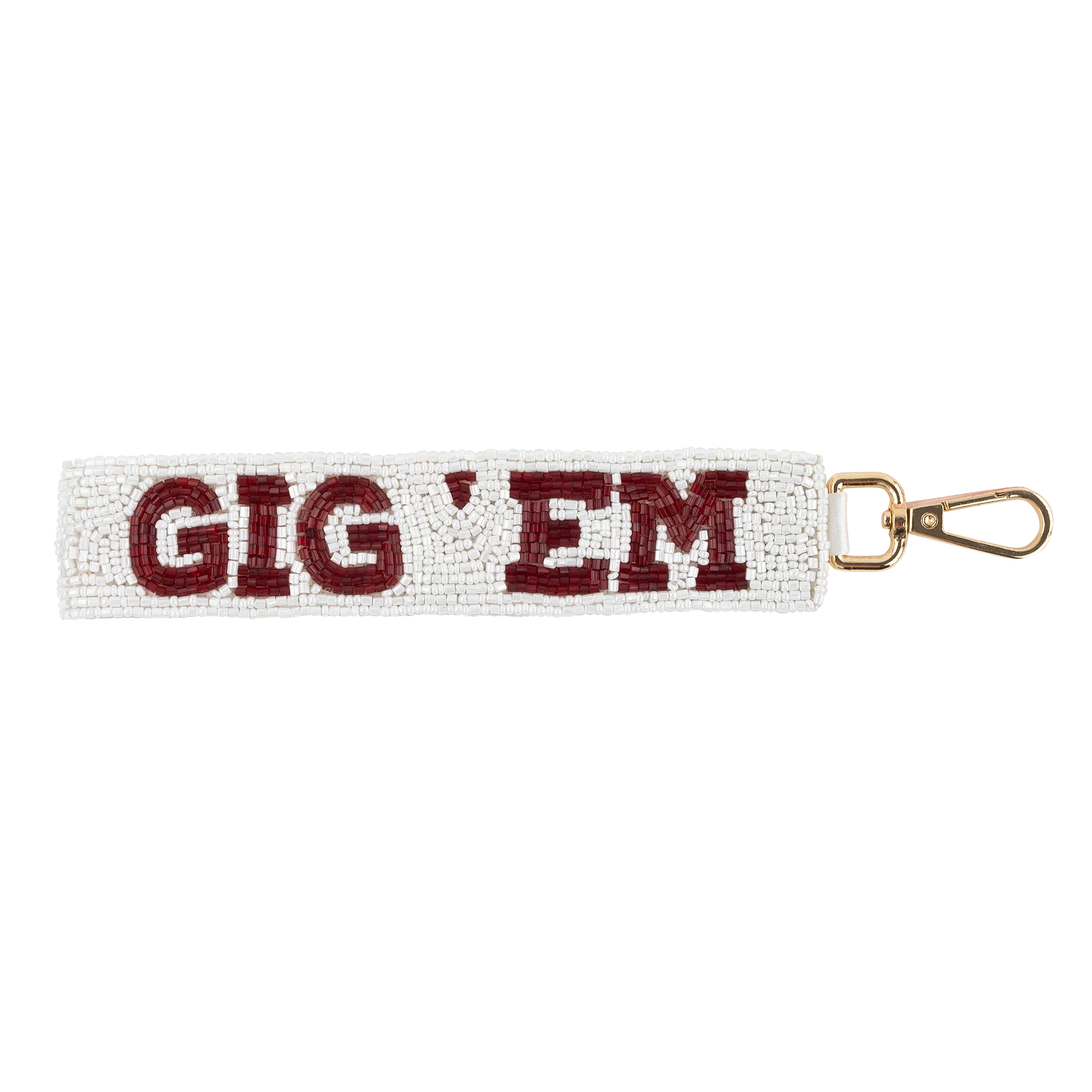 Fan Glam Gig 'Em Beaded Wristlet