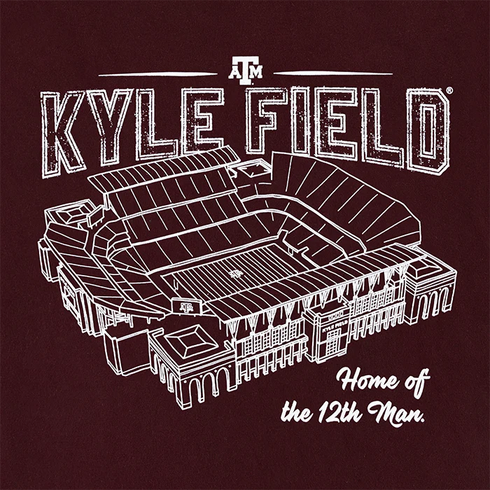 Fightin' Texas Aggies Comfort Wash Kyle Field T-Shirt - Image 5