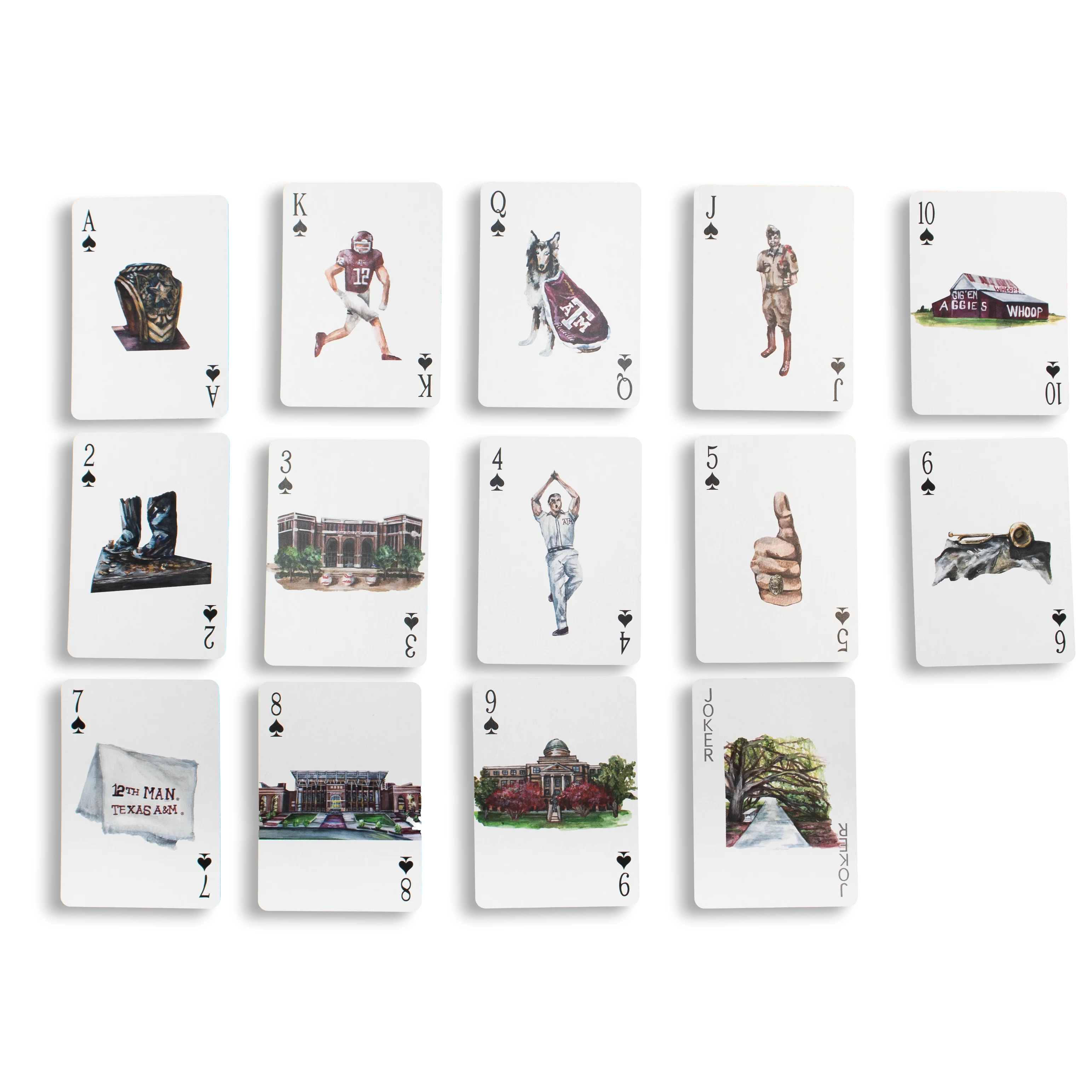 Texas A&M Foster Playing Cards - Image 3