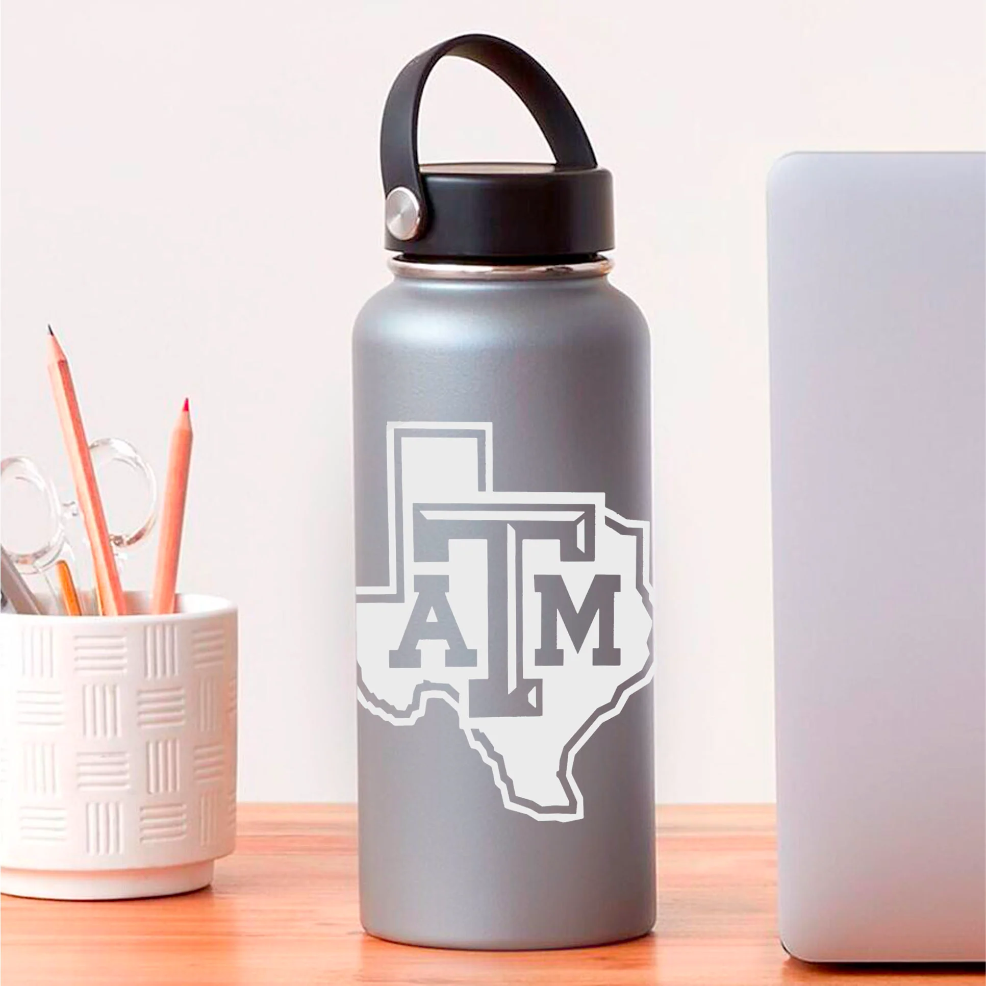 Texas A&M Lone Star Frosted Glass Decal - Image 3