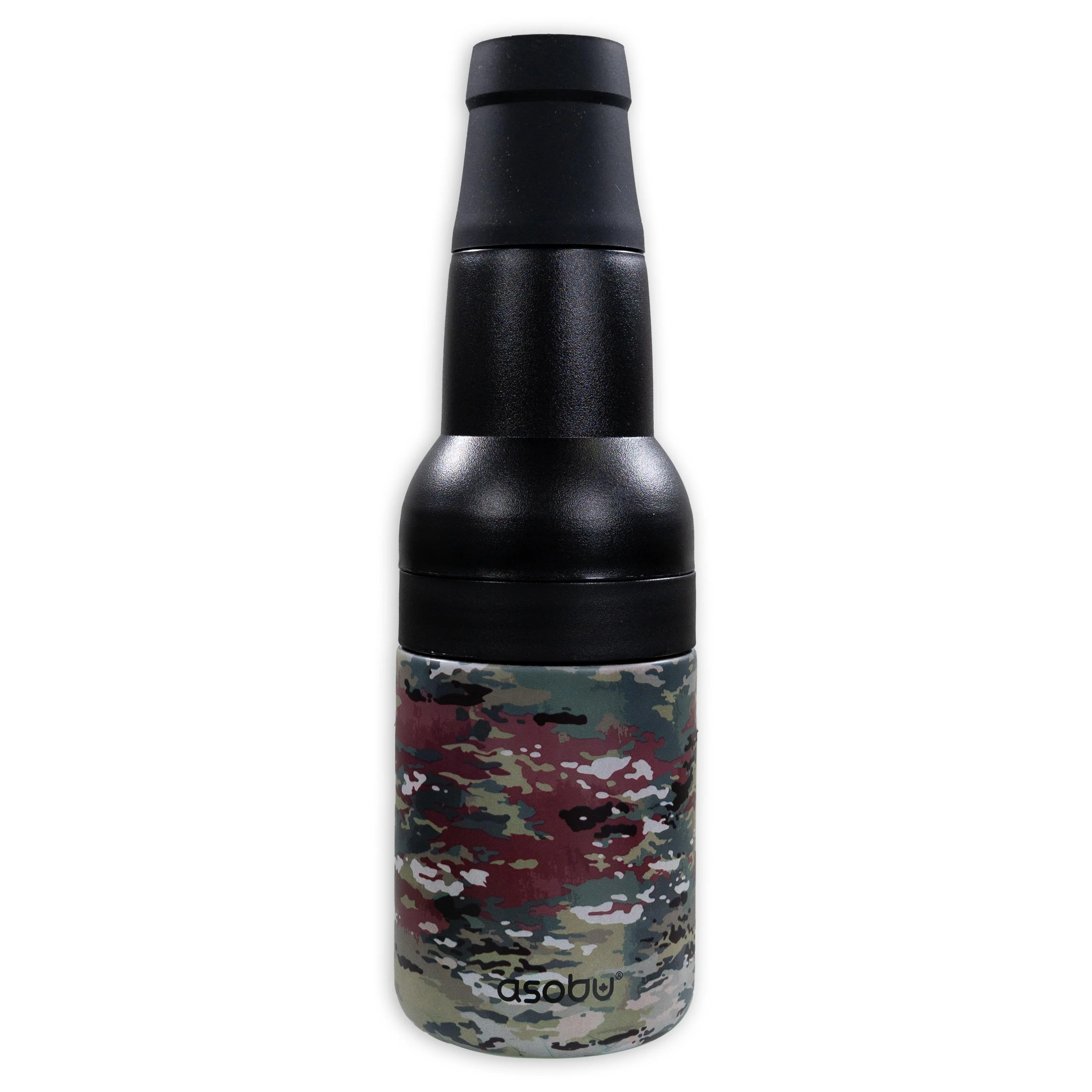 Camo Frosty Beer 2 Go Bottle Cooler