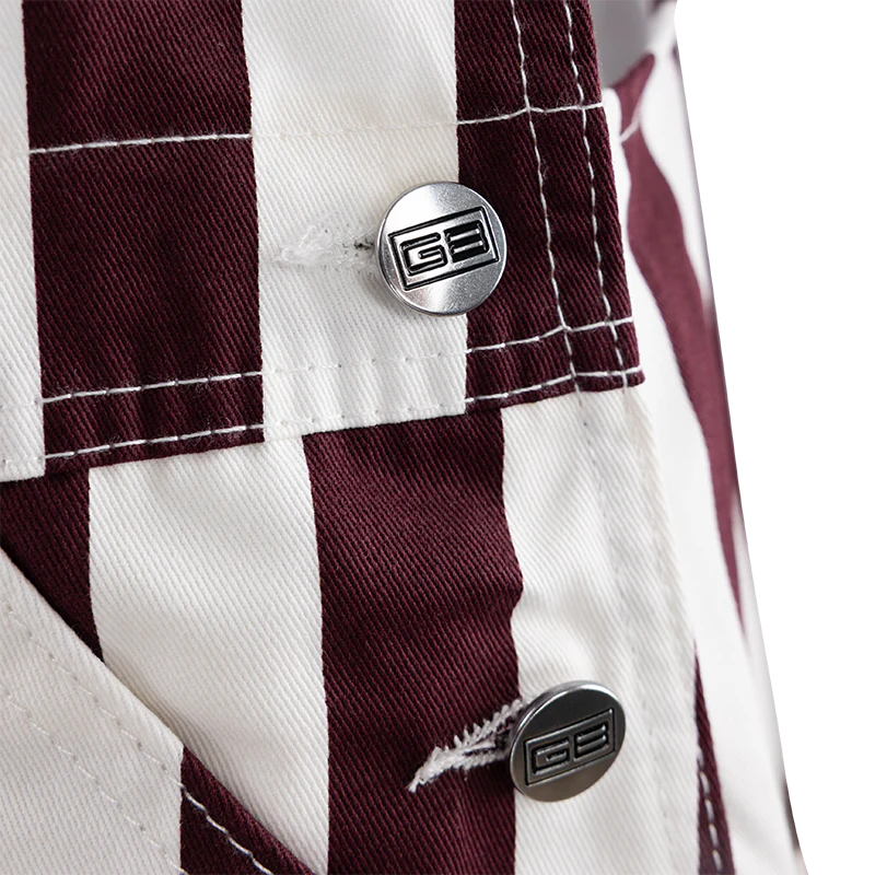 Gameday Bibs Striped Overalls - Image 6